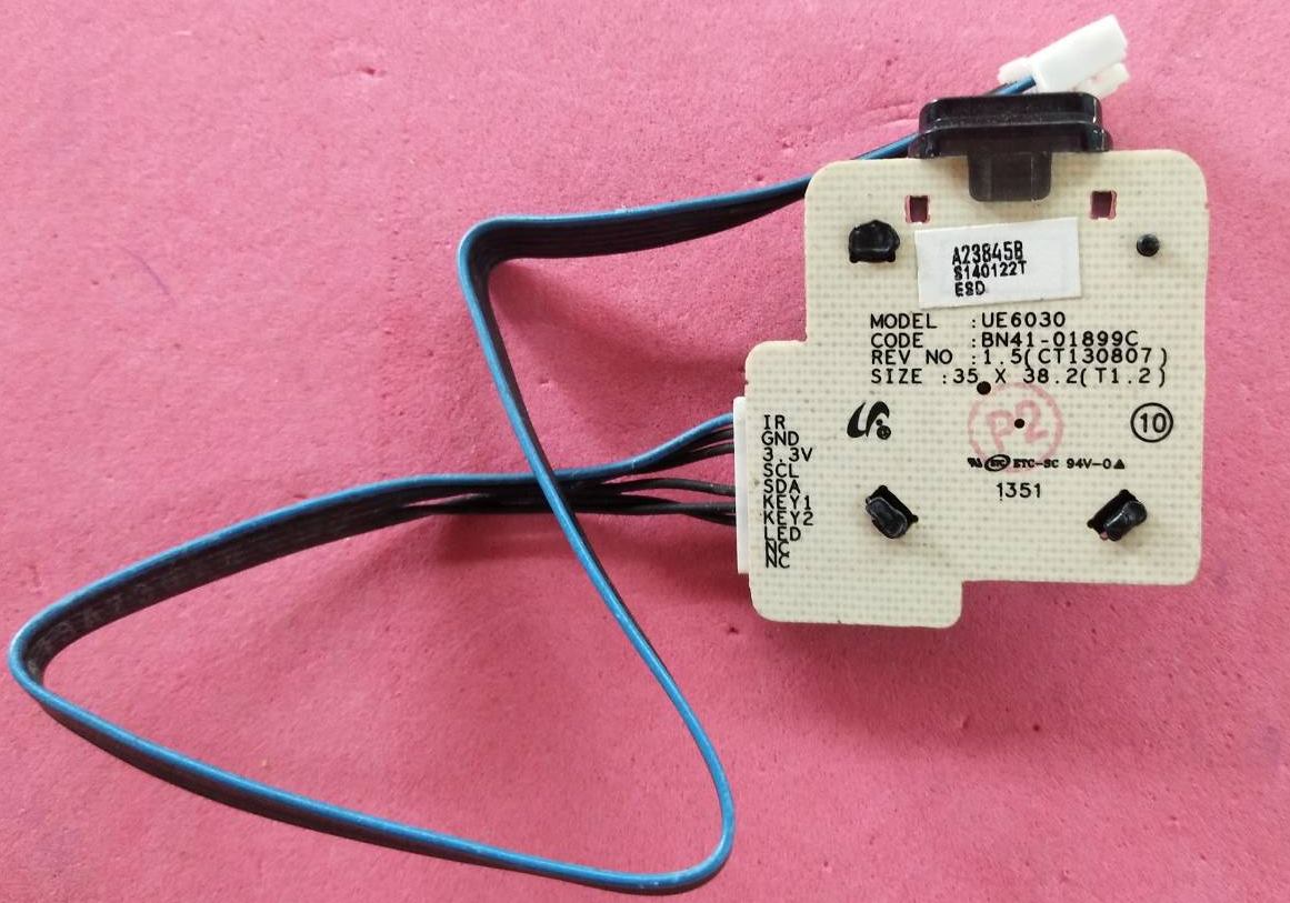 คีย์คอนโทรล ซัมซุง SAMSUNG ON/OFF SWITCH ของแท้ถอดจากเครื่อง พาร์ท BN41-01899C BN96-23845B