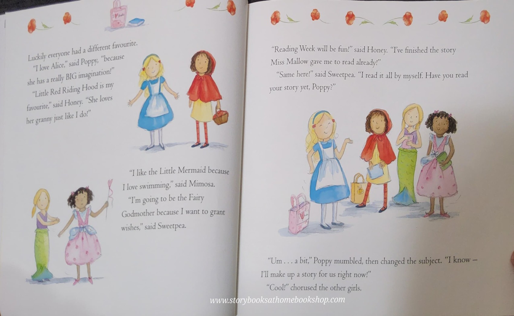 หนังสือนิทานปกอ่อน** 🍅🍓PRINCESS POPPY STORYTELLING PRINCESS