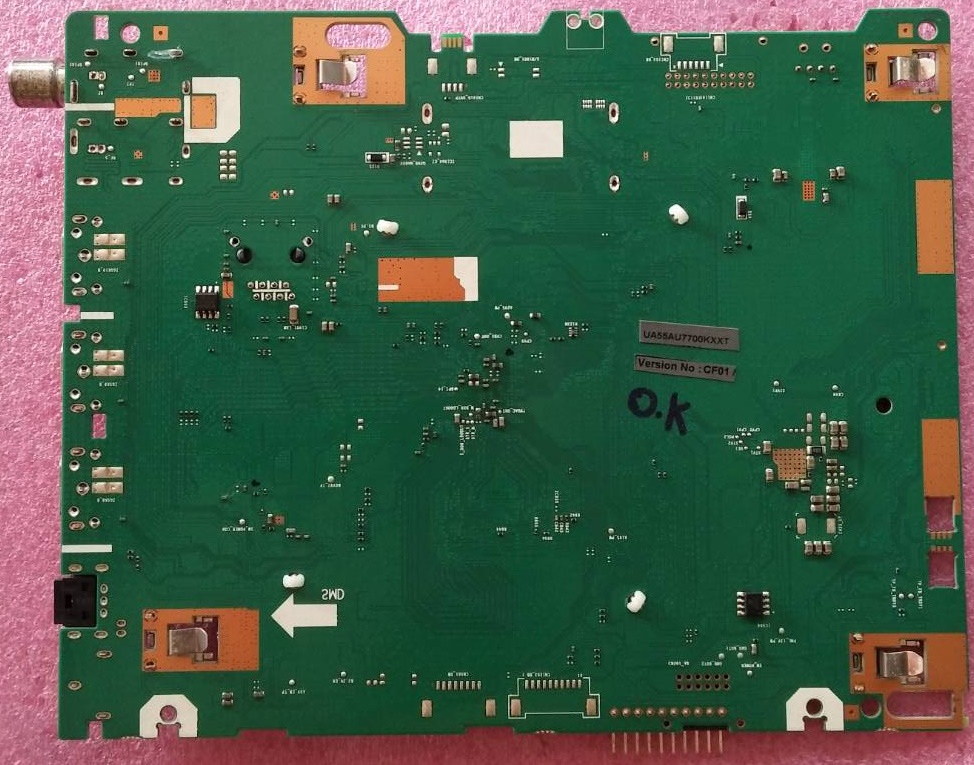 เมนบอร์ดทีวีซัมซุง Samsung อะไหล่แท้/มือสองพร้อมใช้งาน พาร์ทBN96-53074D ใช้กับรุ่นUA55AU7700KXXT ( Version CF01 และเทียบความเหมือนบอร์ดด้วย)