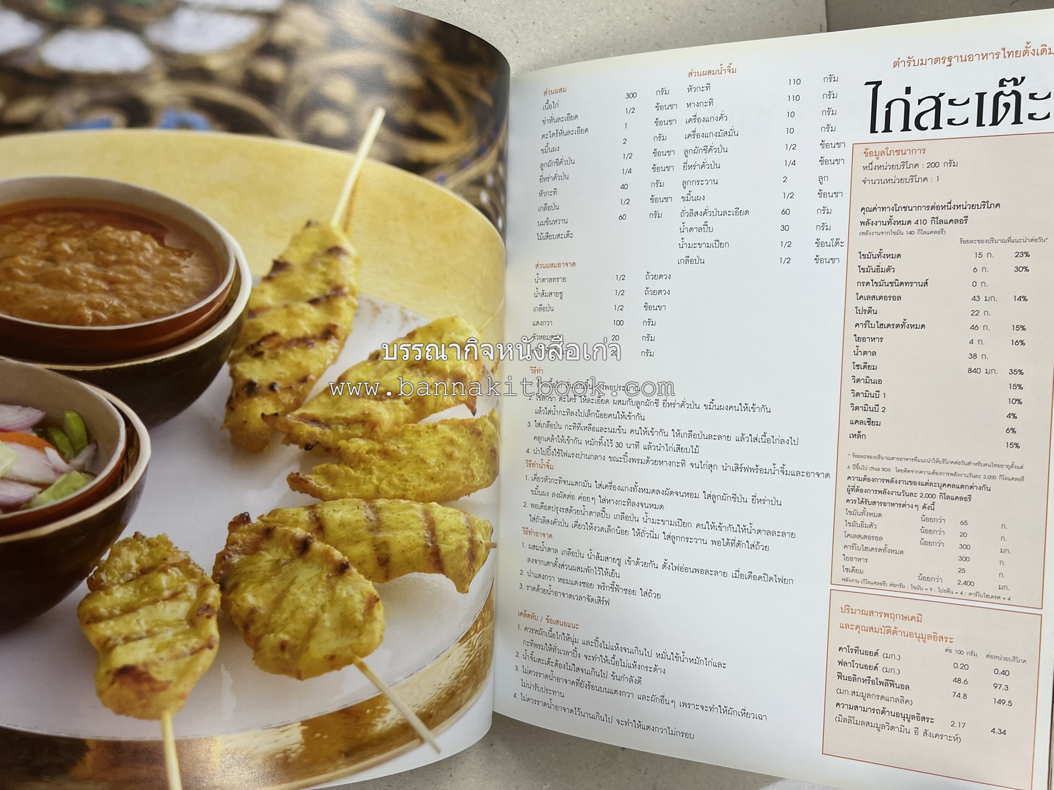 อาหารไทย...จากอดีตสู่ปัจจบัน (ตำรับดั้งเดิม ตำรับยอดนิยม และตำรับเครื่องแกงไทย โดย : มหาวิทยาลัยสวนดุสิต และสถาบันอาหาร (NFI).