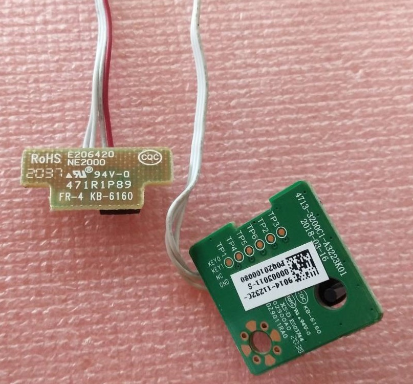 ตัวรับรีโมท คีย์กดทีวี ชาร์ป SHARP อะไหล่แท้/มือสองพร้อมใช้งาน ใช้กับรุ่น2T-C40CE1X