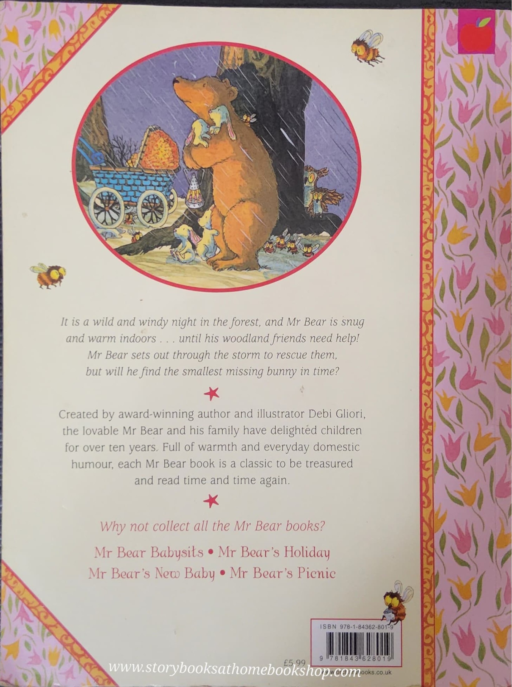 หนังสือนิทานปกอ่อน** 🍅🍓MR BEAR TO THE RESCUE BY DEBI GLIORI