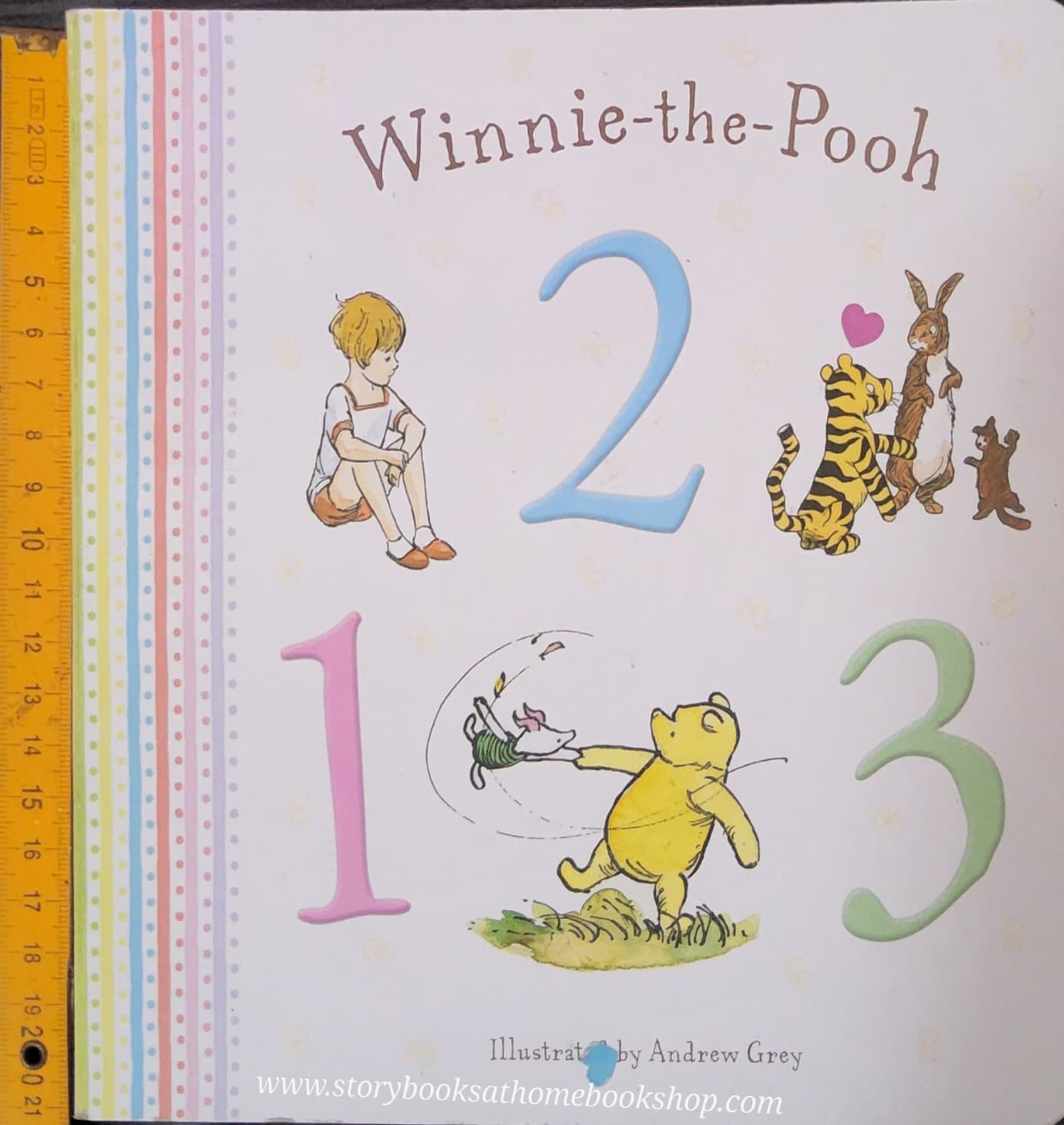 BOARD BOOK** 🍅🍅WINNIE-THE-POOH 123