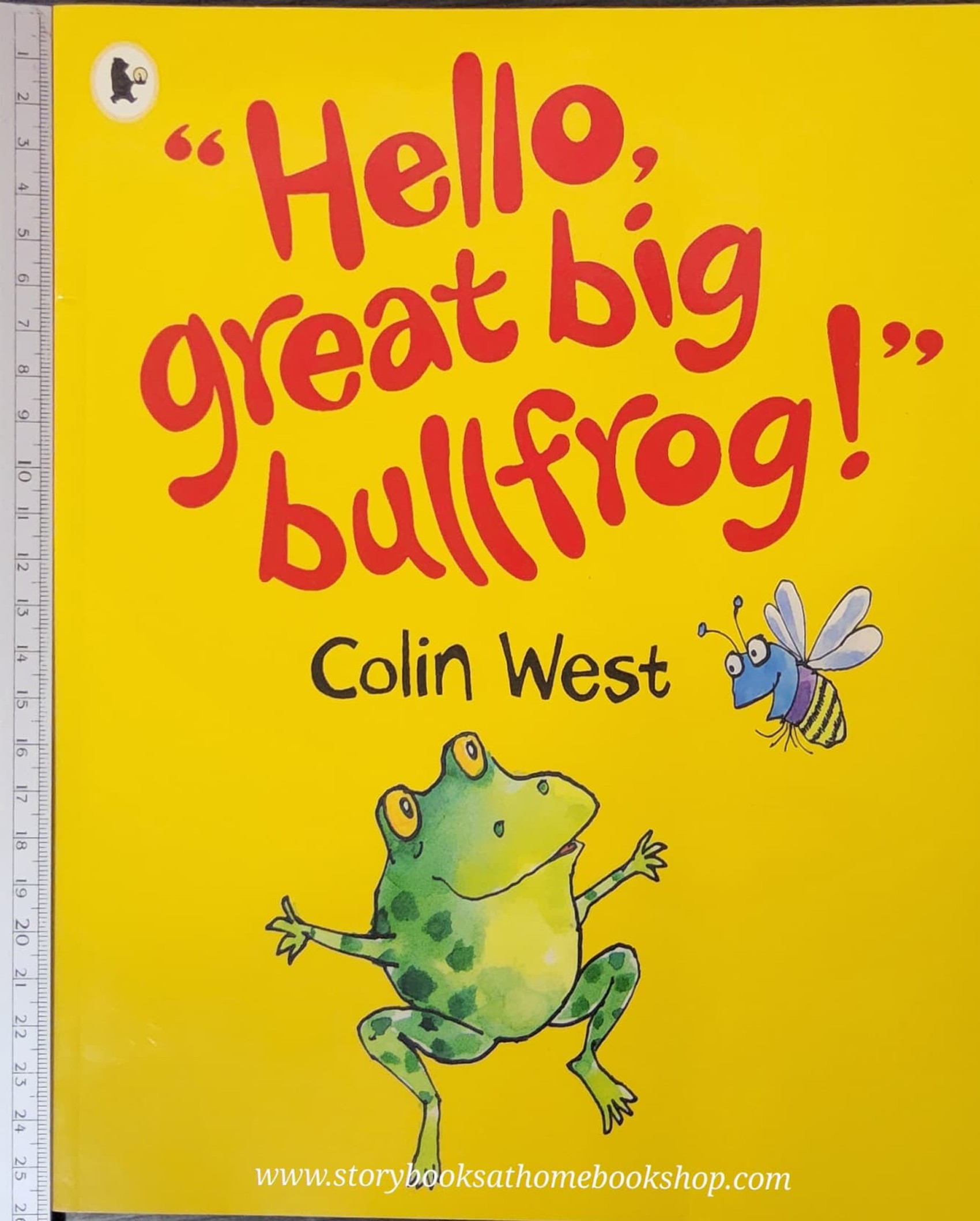 หนังสือนิทานปกอ่อน ** 🍅🍓HELLO GREAT BIG BULLFROG BY COLIN WEST