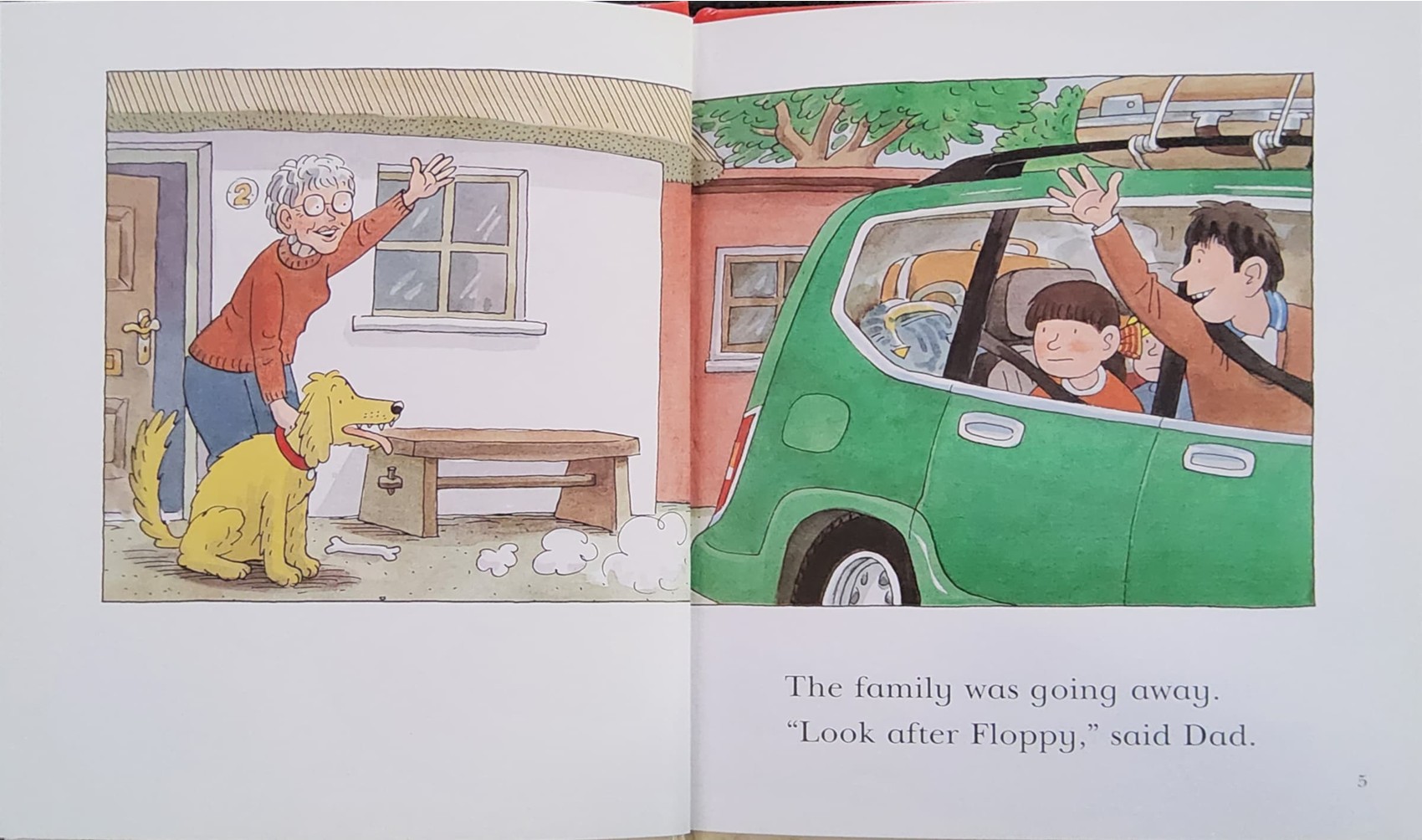 หนังสือนิทานปกแข็ง** 🍅READ AT HOME 4A:LOOKING AFTER GRAN