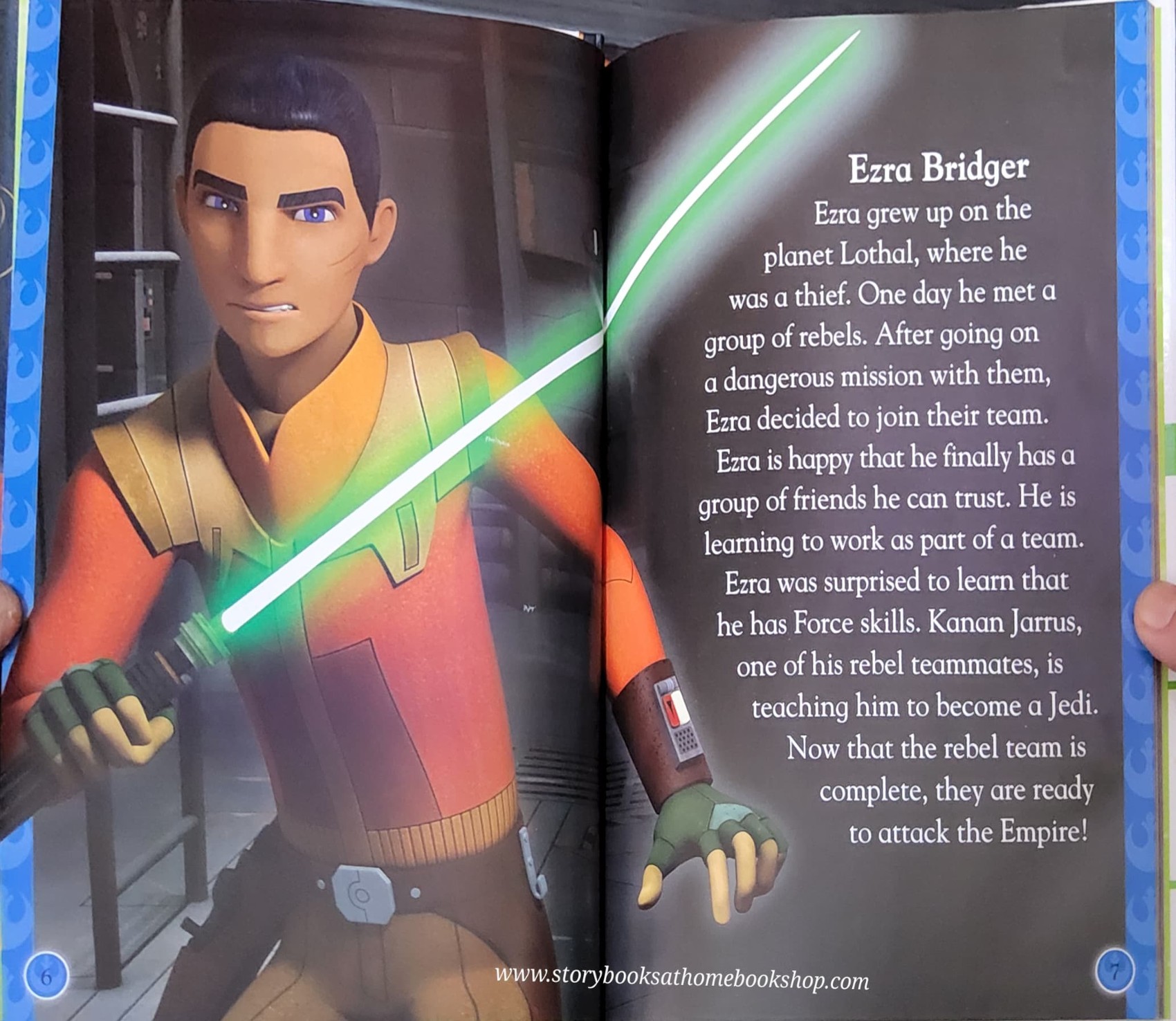 หนังสือนิทานปกแข็ง ** 🍅DK STARWARS REBEL HEROES