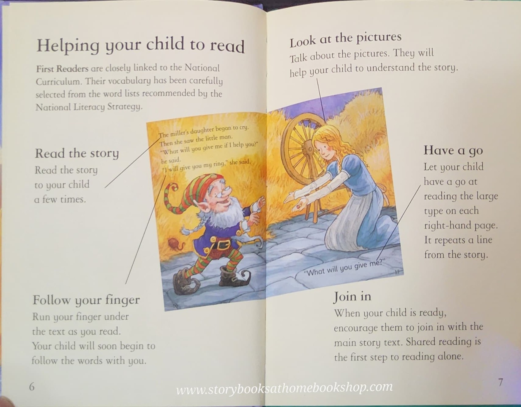 หนังสือนิทานปกแข็ง** 🍅FIRST READERS:RUMPELSTILTSKIN