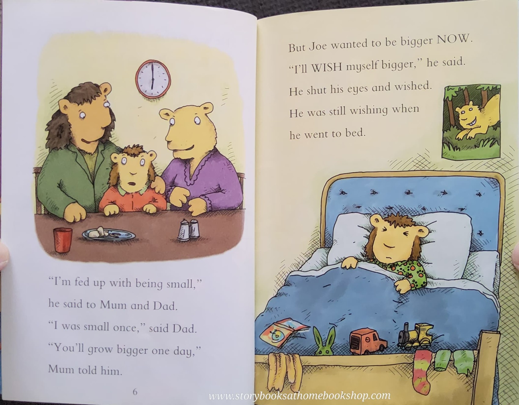 หนังสือนิทานปกอ่อน** ♥️♥️I AM READNG: JOE LION'S BIG BOOTS BY KARA MAY