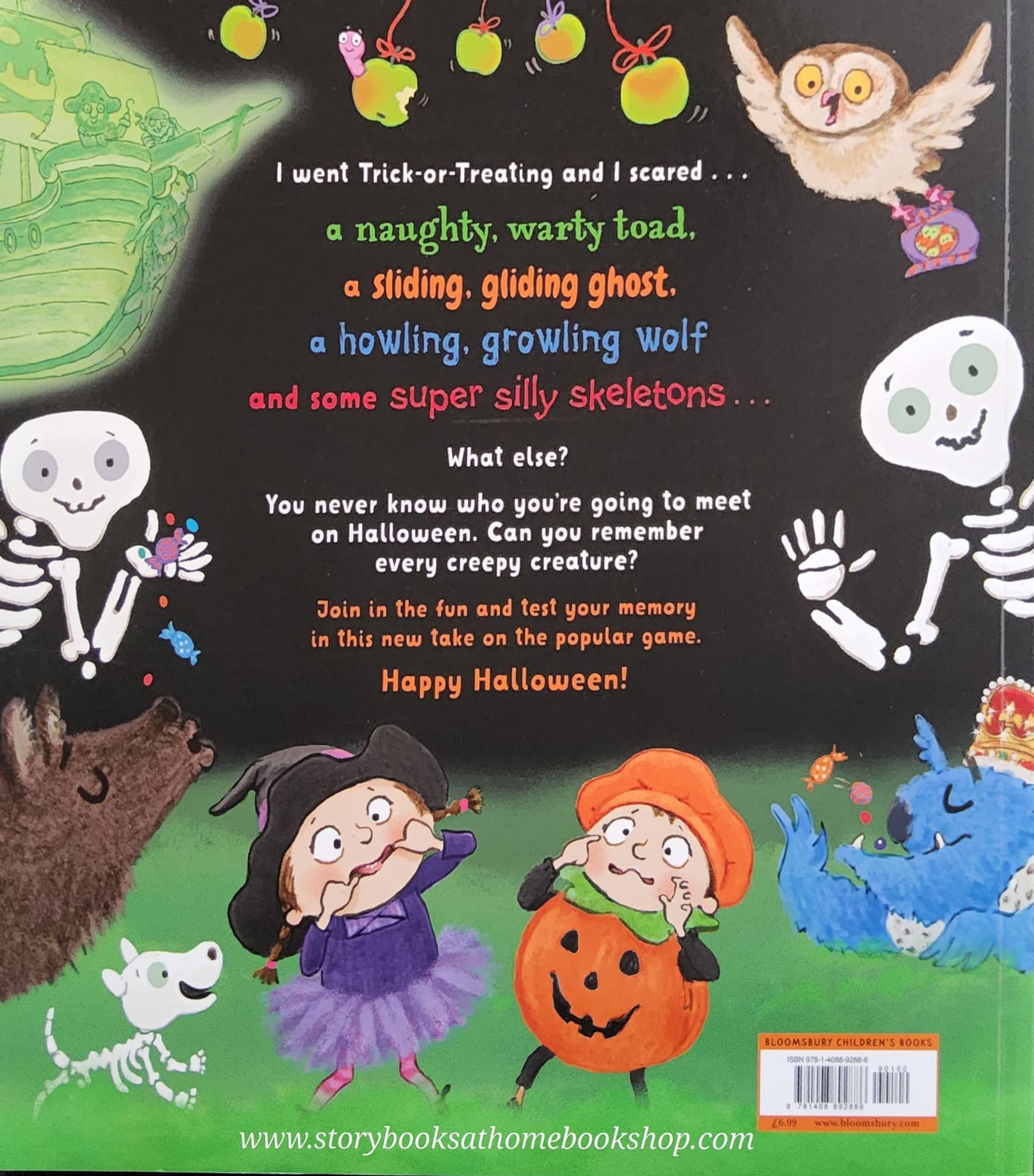 หนังสือนิทานปกอ่อน** 🍅🍓I WENT TRICK-or-TREATING BY PAUL HOWARD🍅🍓