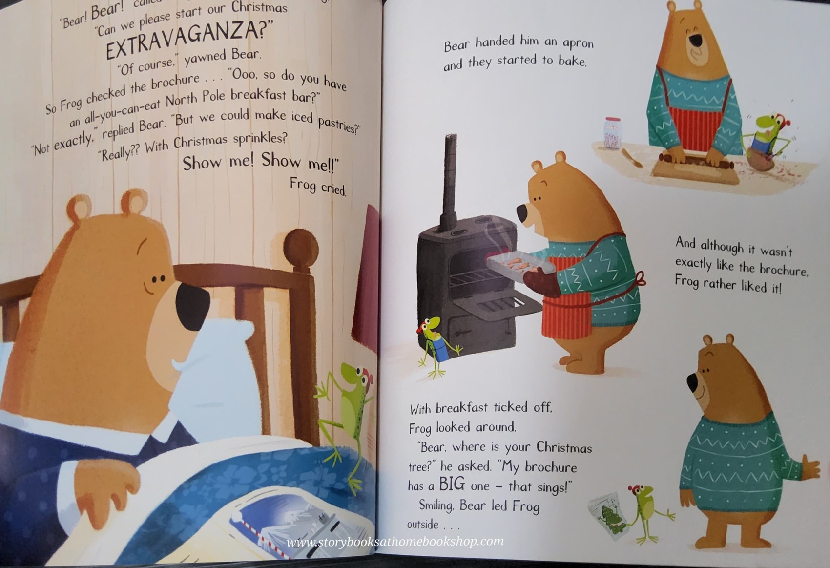 หนังสือนิทานปกอ่อน** ♥️The Christmas EXTRAVAGANZA HOTEL BY TRACEY CORDEROY.TONY NEAL