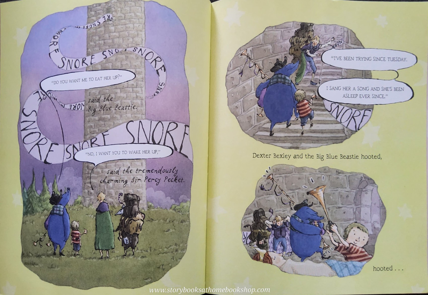 หนังสือนิทานปกอ่อน** 🍅🍓DEXTER BEXLEY AND THE BIG BLUE BEATIE ON THE ROAD BY JOEL SEWART