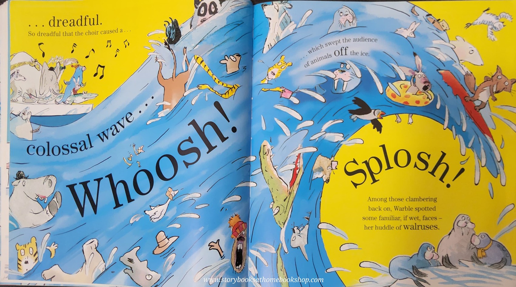 หนังสือนิทานปกอ่อน** 🍅🍅THE CREATURE CHOIR BY DAVID WALLIAMS