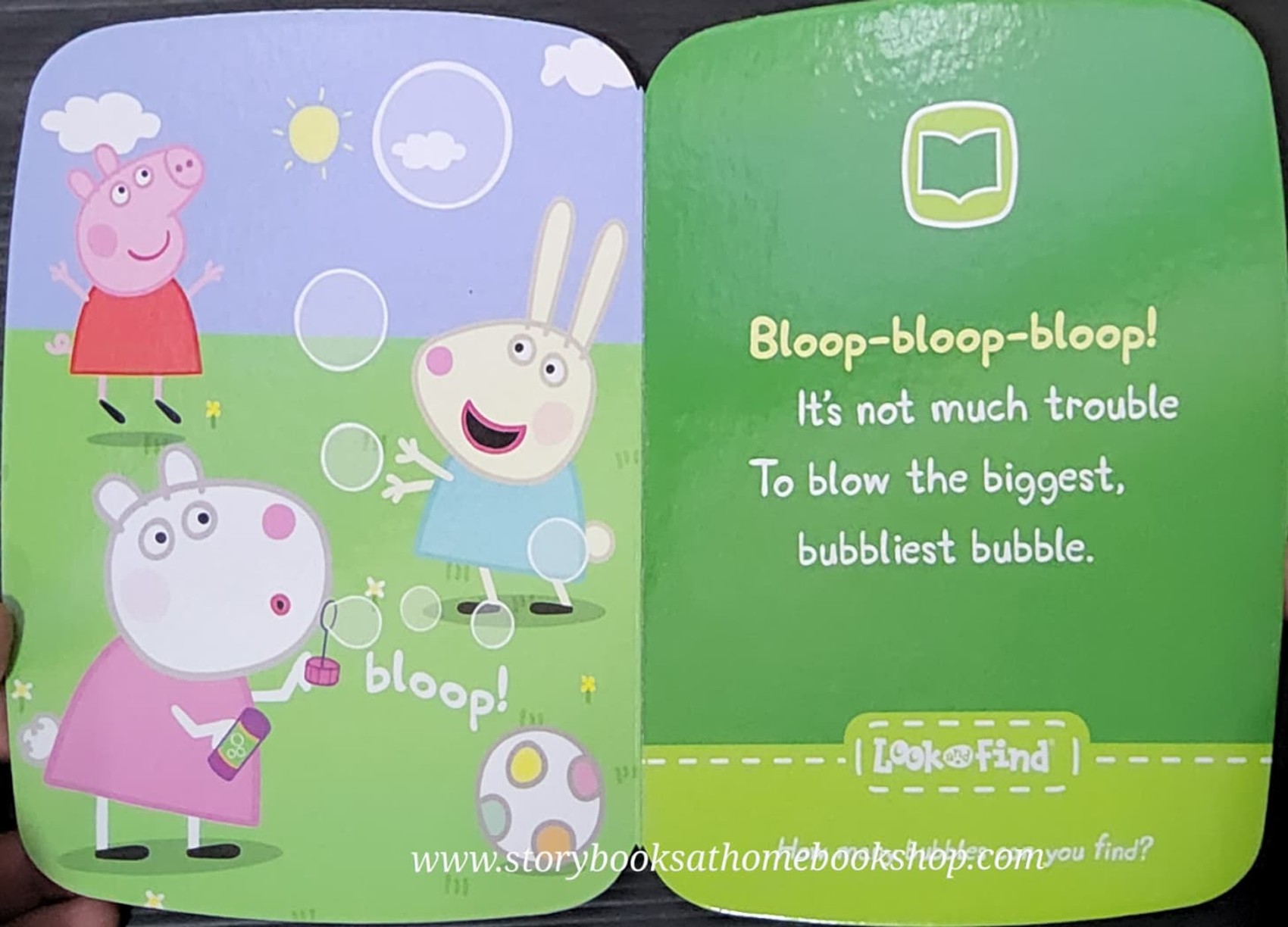 BOARD BOOK** 🍅🍅PEPPA PIG LOOK AND FIND:NOIISY TOYS