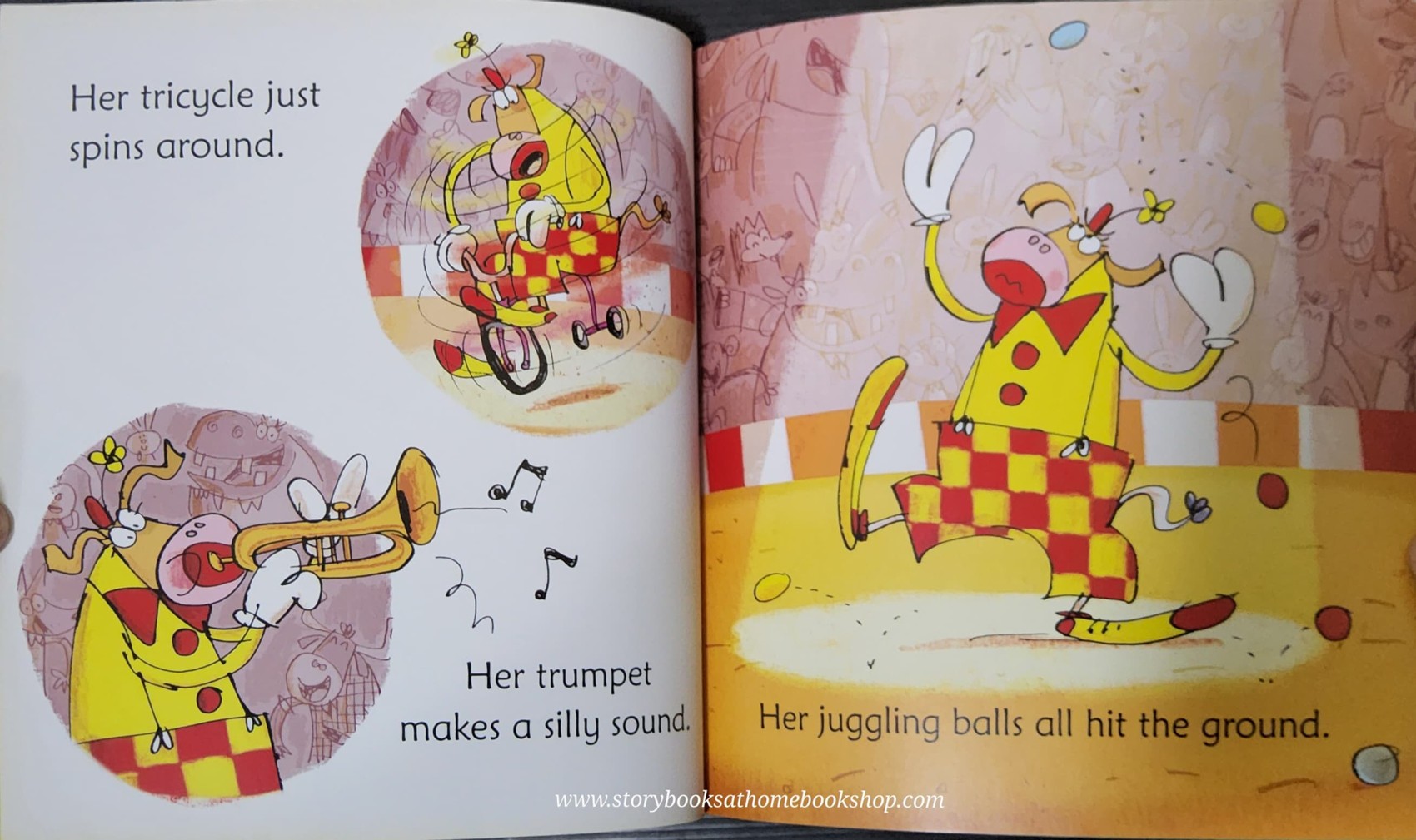 หนังสือนิทานปกอ่อน** ♥️USBORNE PHONICS READERS:COW TAKES A BOW