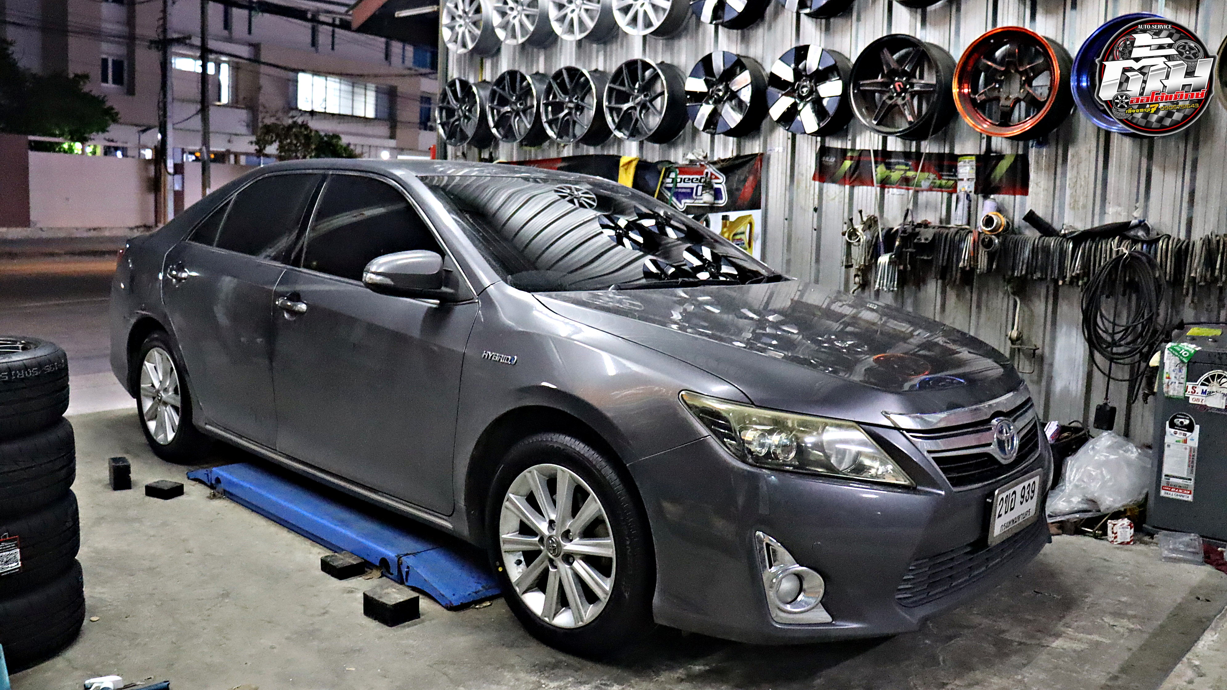 TOYOTA CAMRY เปลี่ยนยาง BRIDGESTONE Turanza T005A 215/55R17 94W