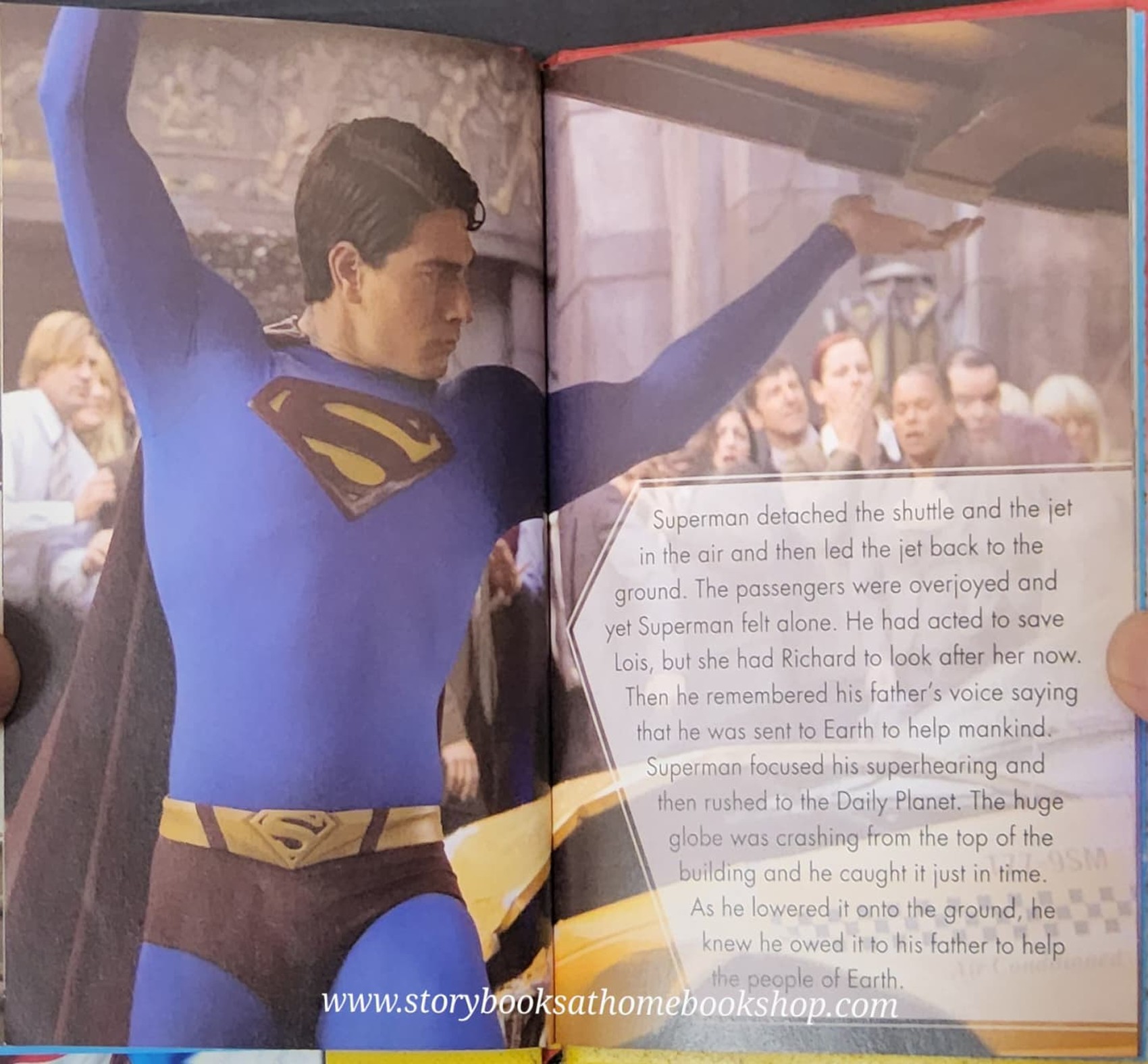 หนังสือนิทานปกแข็ง ** ♥️SUPERMAN RETURNS