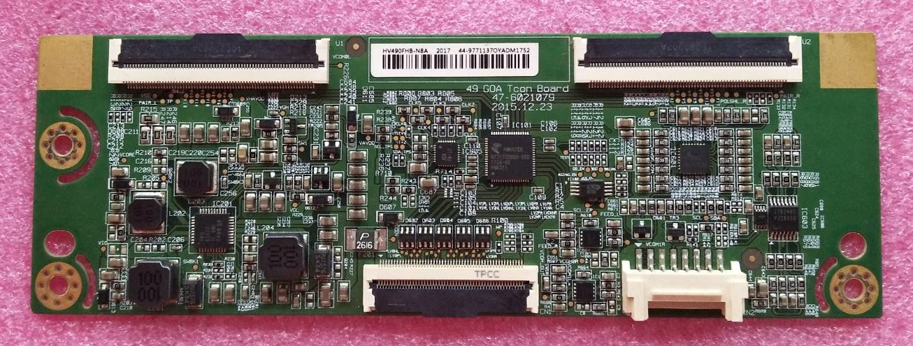 ทีคอนทีวี ซัมซุง SAMSUNG ของแท้ถอดจากเครื่อง พาร์ท HV490FHB-N8A รุ่น HG49AE460HK UA49J5200AK UA49J5250AK UA49K5100AK UA49K5300AK UA49M5000AK UA49M5100AK