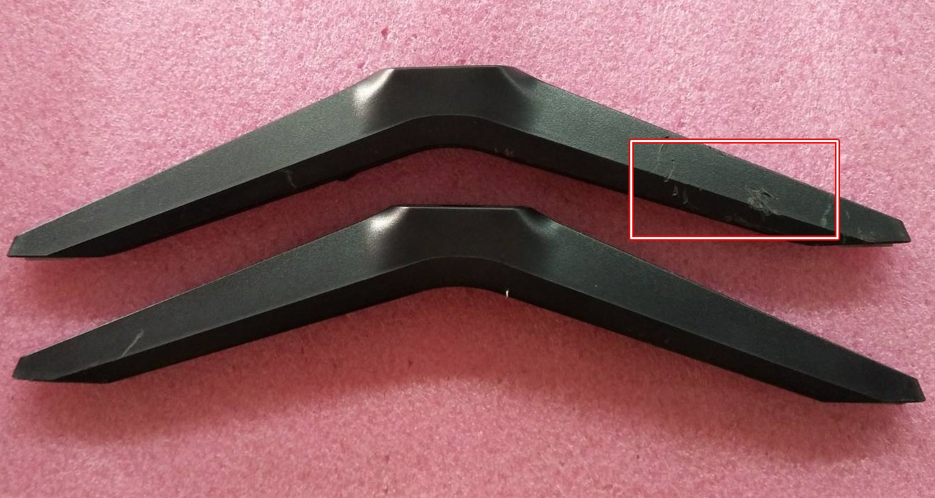 ขาตั้งทีวี ทีซีแอล TCL ของแท้มือสองถอดจากเครื่อง รุ่น55P637