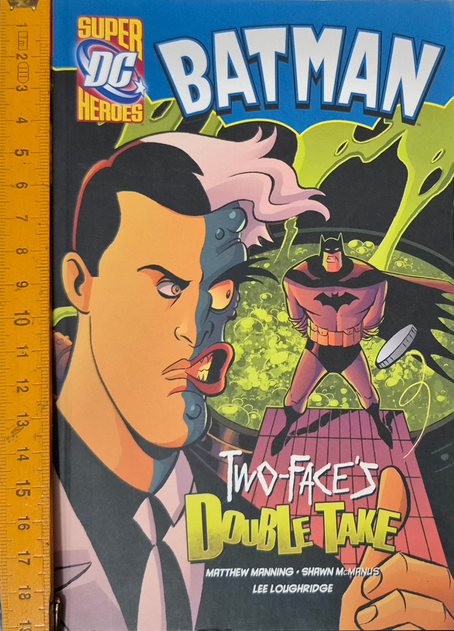 หนังสือนิทานปกอ่อน** 🍅🍅SUPER DC HEROWS BATMAN TWO-FACE'S DOUBLE TAKE