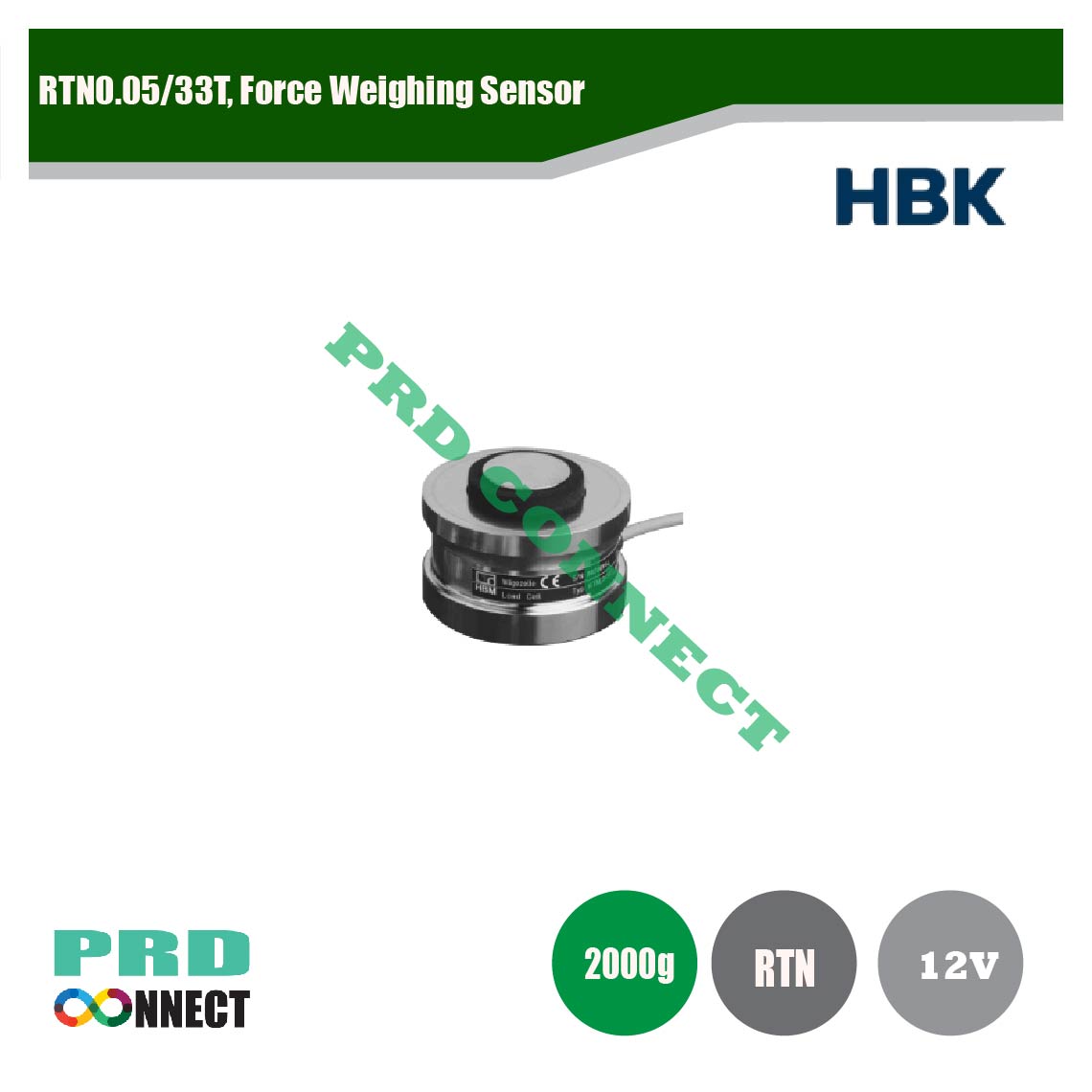RTN0.05/33T, FORCE WEIGHING SENSOR