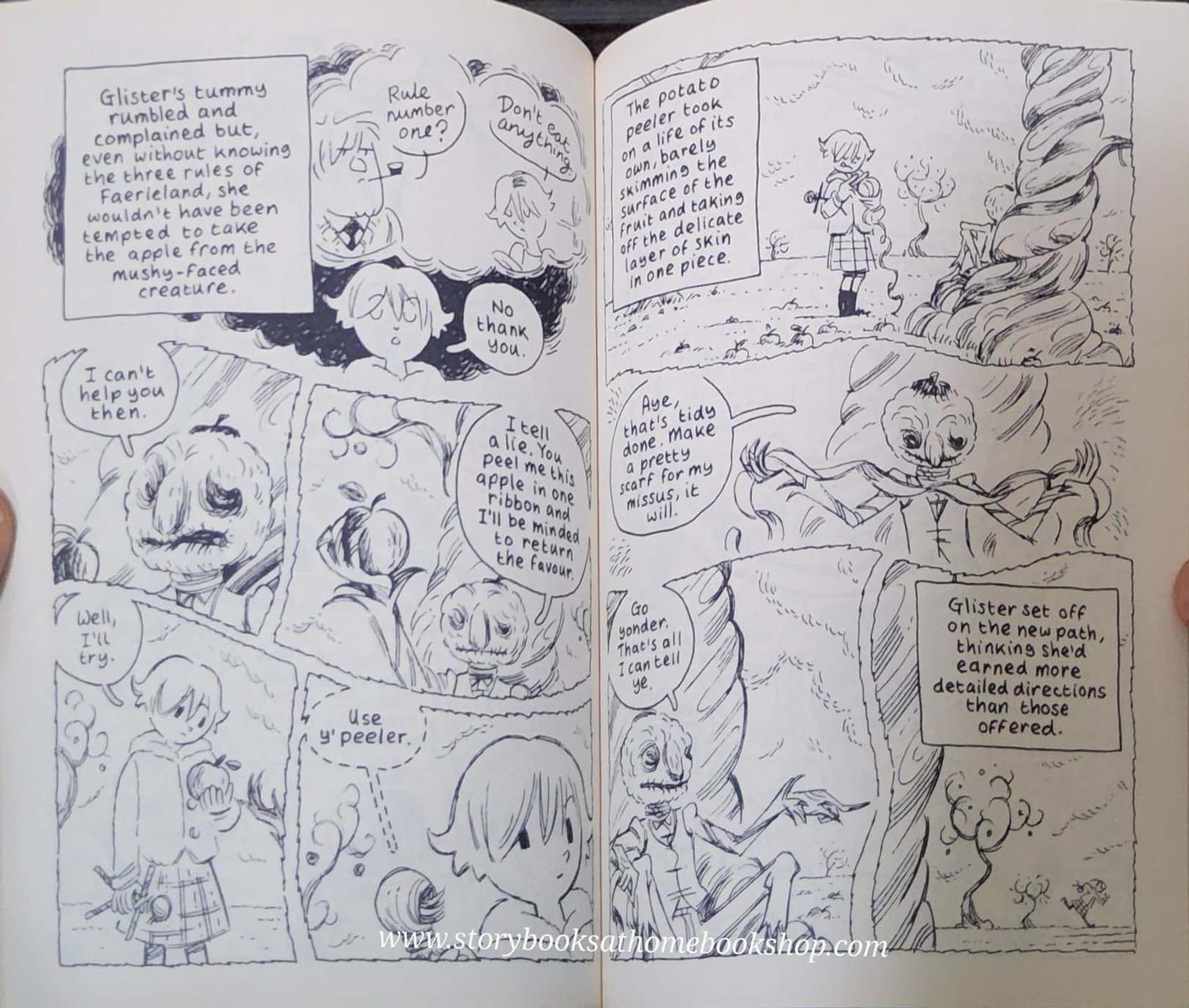 วรรณกรรมเยาวชน** **GRAPHIC NOVEL** 🍅🍅GLISTER THE FAERIE HOST BY ANDI WATSON