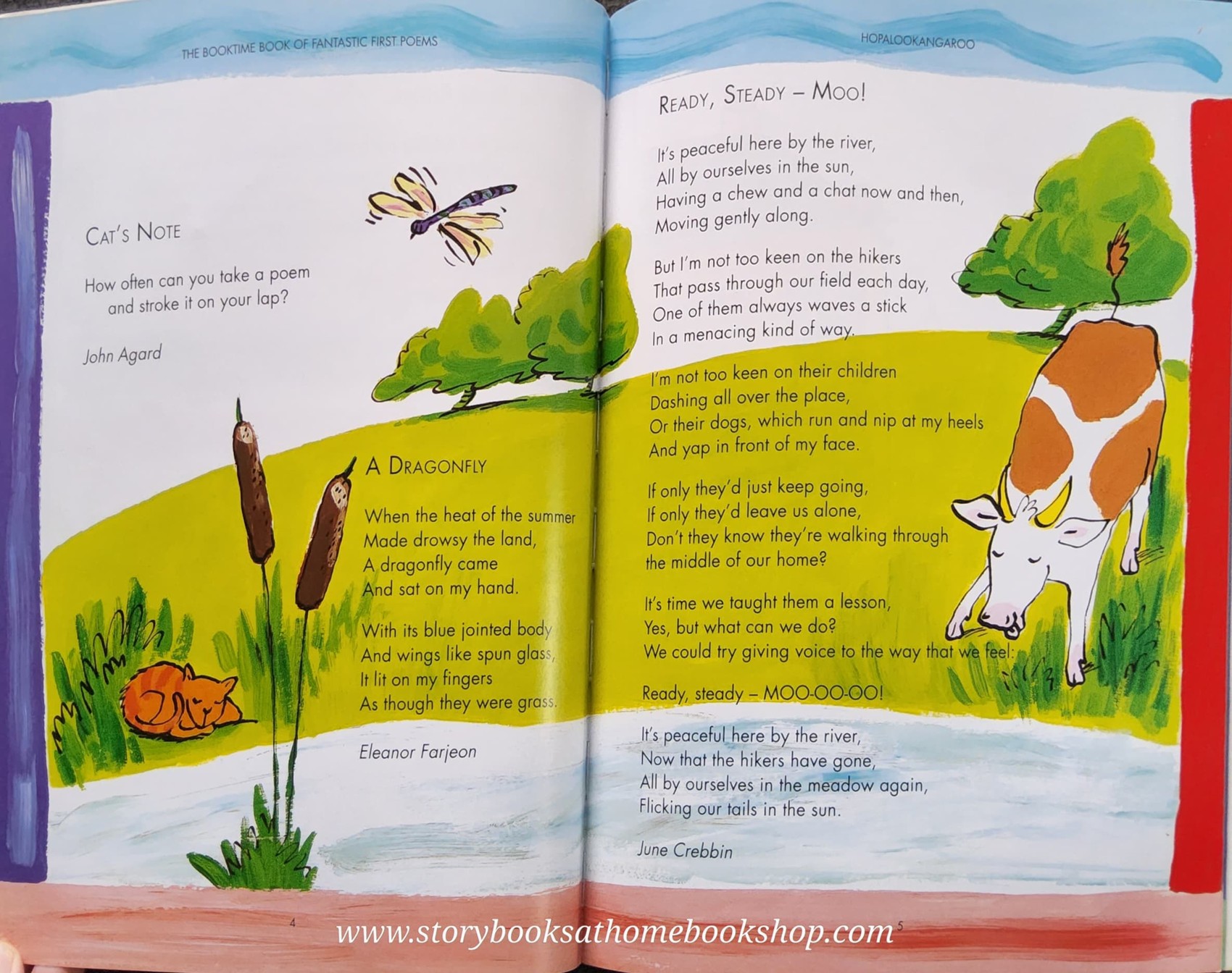 หนังสือนิทานปกอ่อน** 🍅THE BOOKTIME BOOK OF FANTASTIC FIRST POEMS