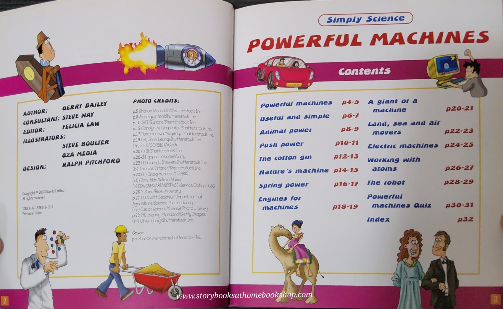 KNOWLEDGE BOOK** ♥️SIMPLY SCIENCE: POWERFUL MACHINES