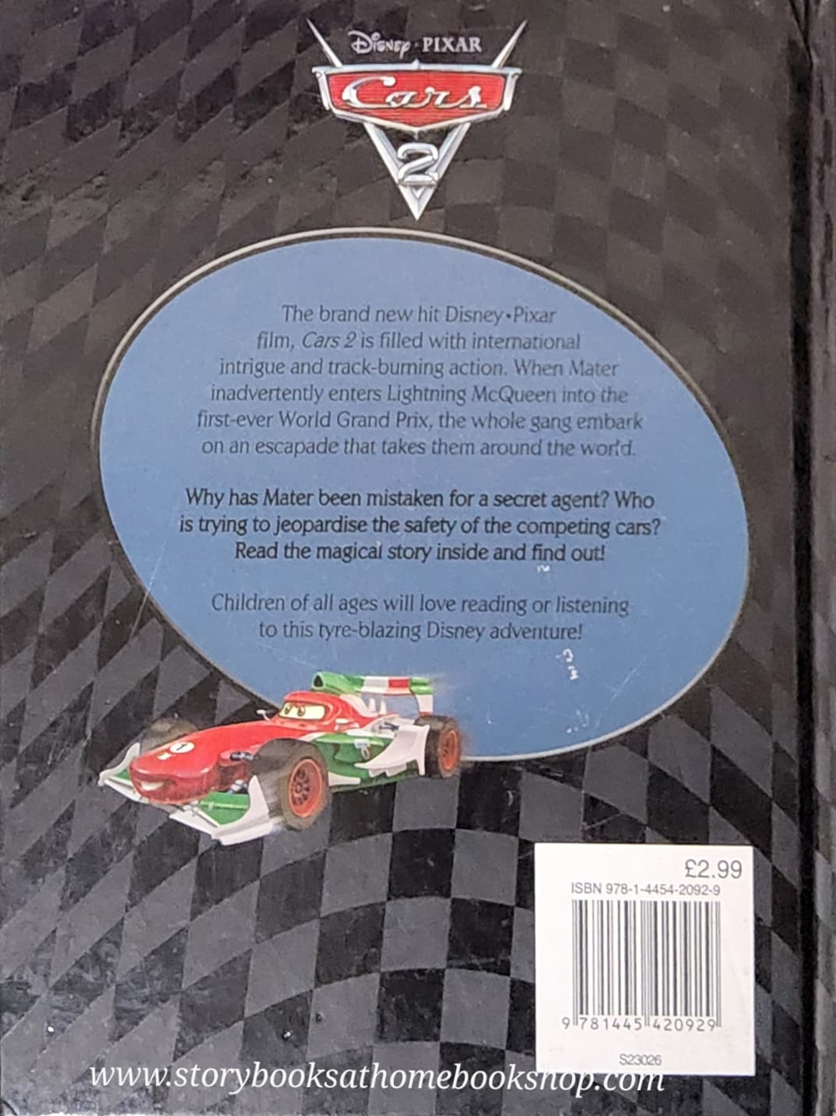 หนังสือนิทานปกแข็ง** 🍅🍅DISNEY PIXAR CARS2