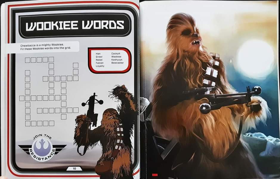 Activities Book** ðð
STARWARS POSTER ACTIVITY BOOK (40 STICKERS)