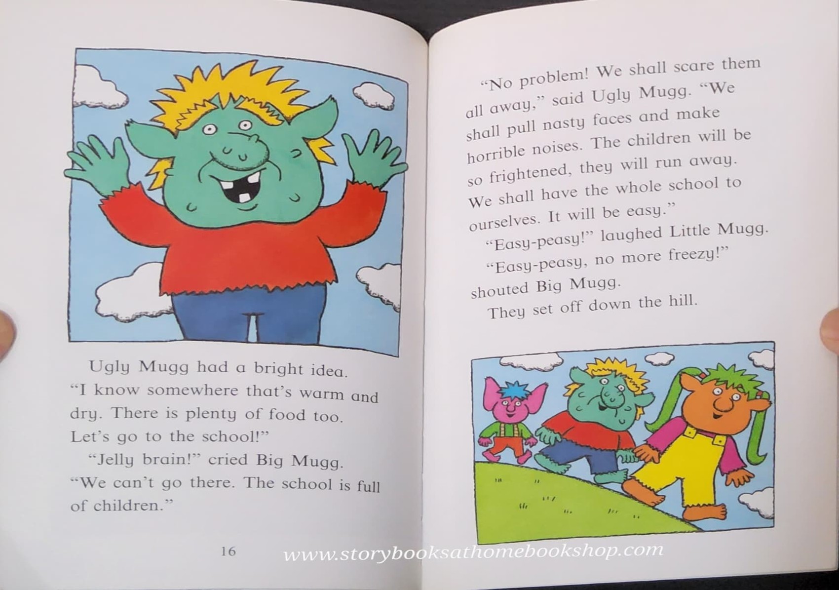 หนังสือนิทานปกอ่อน** 🍅🍅THE MONSTER MUGGS BY JEREMY STRONG