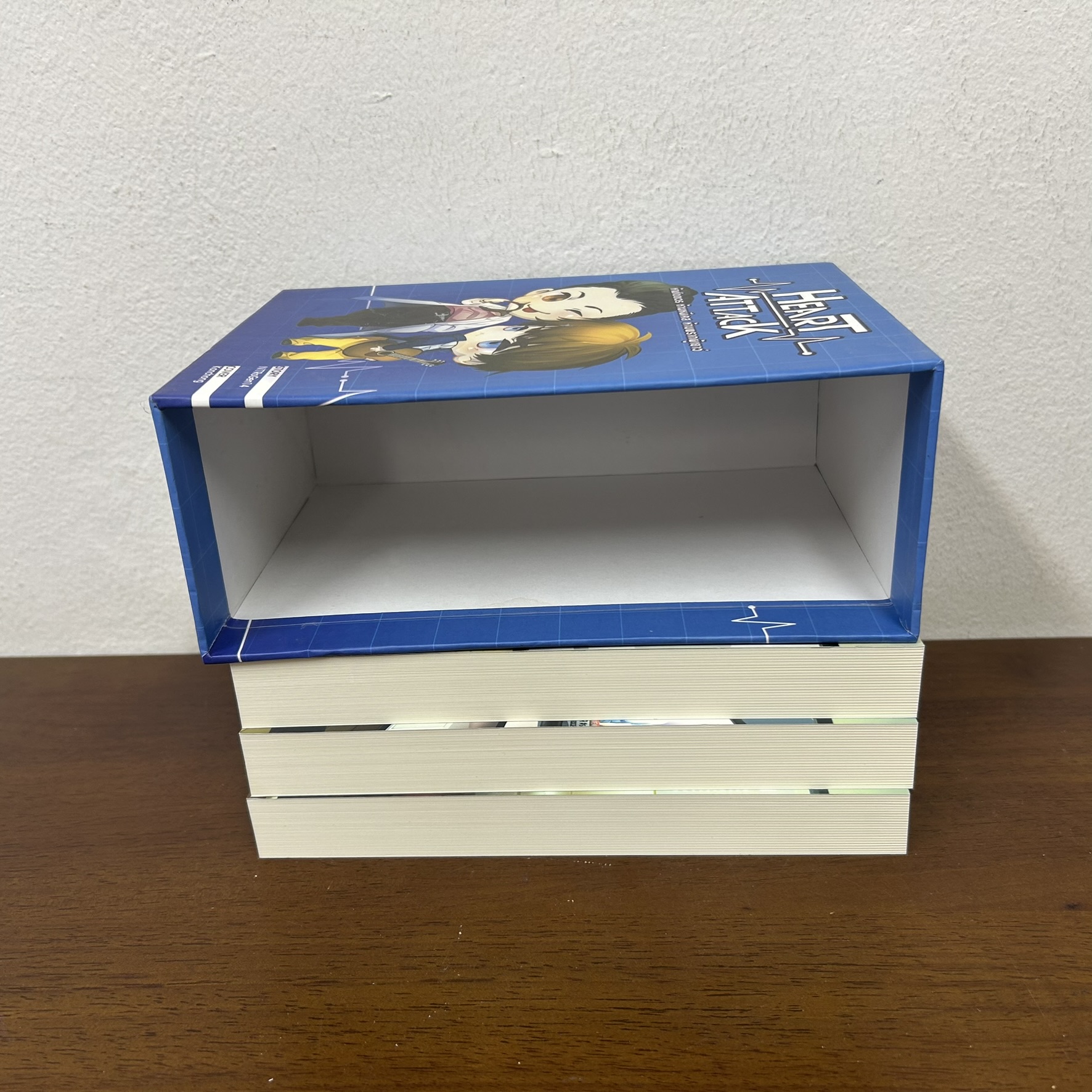 [YAOI] BOXSET Heart Attack ห้ามโดดเวร ห้ามหนีเคส ห้ามพรากผู้เยาว์ เล่ม 1-3 จบ ... NiTRoGeN14 (มือสอง) นิยายวาย