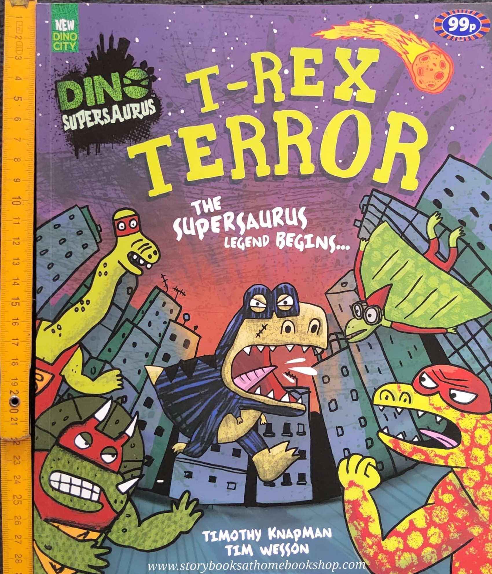 หนังสือนิทานปกอ่อน** 🍅🍅T-REX TERROR THE SUPERSAURUS LEGEND BEGINS