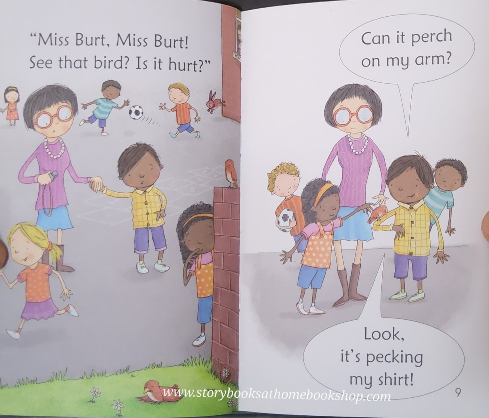 หนังสือนิทานปกอ่อน** 🍅🍓USBORNE VERY FIRST READING BOOK11:WILD SCHOOL