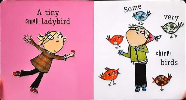 Board Book หนังสือนิทานเด็ก ภาษาอังกฤษ 🍅🍓Charlie and Lola's Animals by Lauren Child/Used สภาพ 80-90%