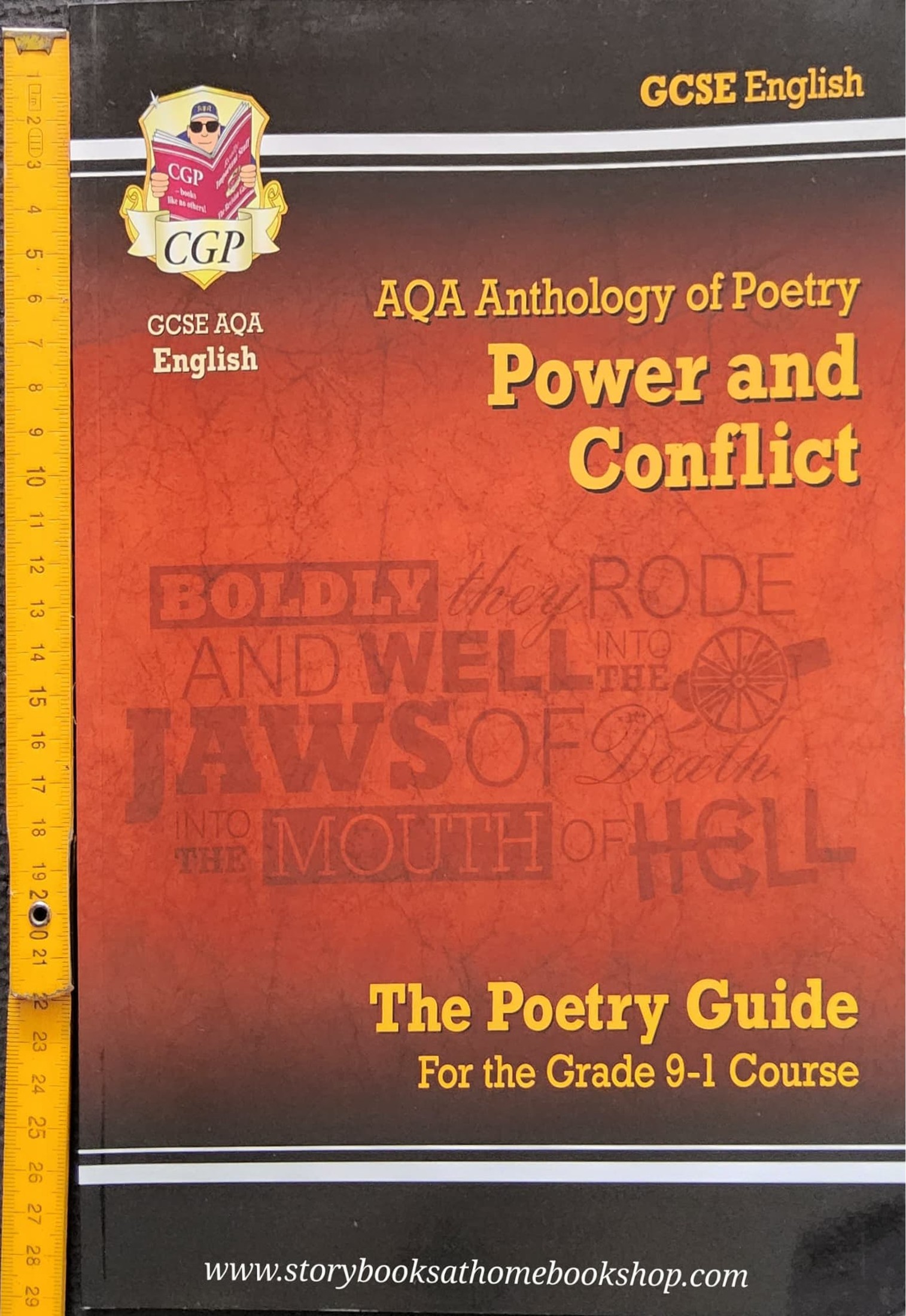 TEXTBOOK** 🍓🍓 CGP: GCSE English AQA Anthlogy of Poetry Power and Conflict (FOR Grade 9-1 Course)