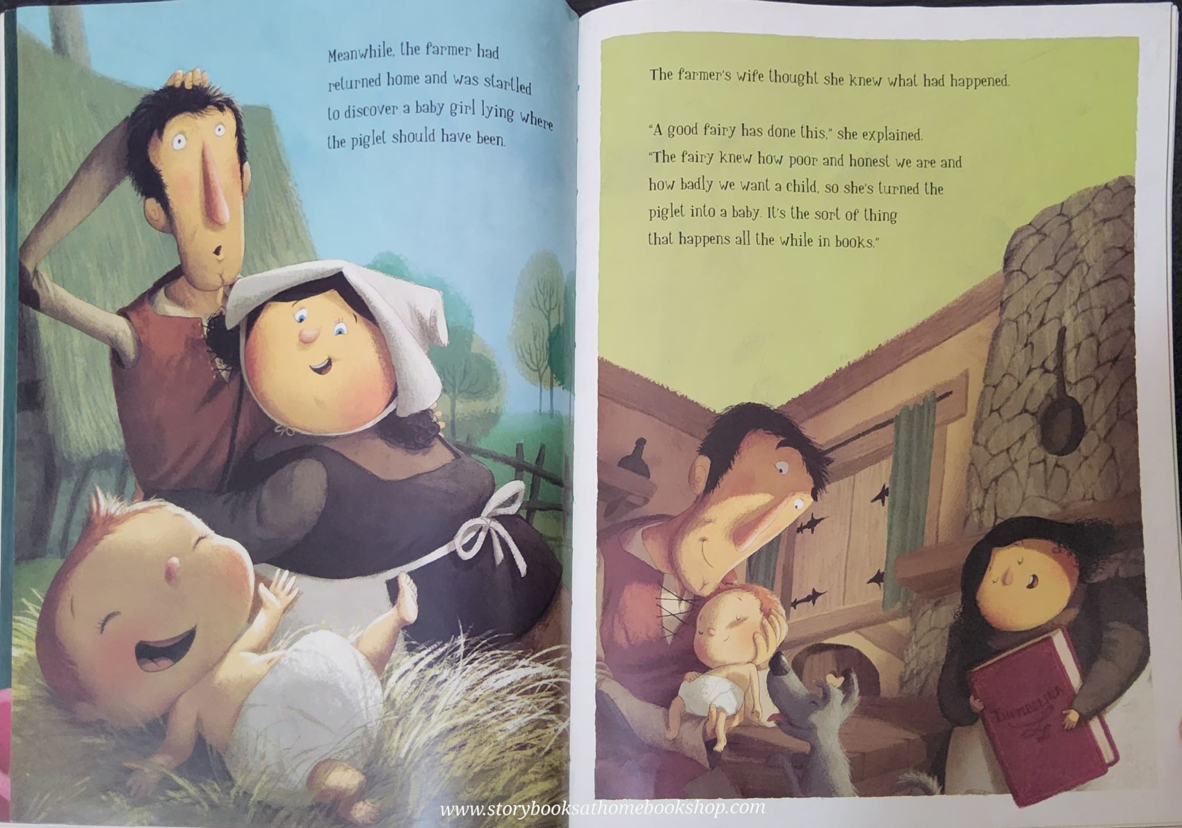 หนังสือนิทานปกอ่อน** 🍅🍓THE PRINCESS AND THE PIG