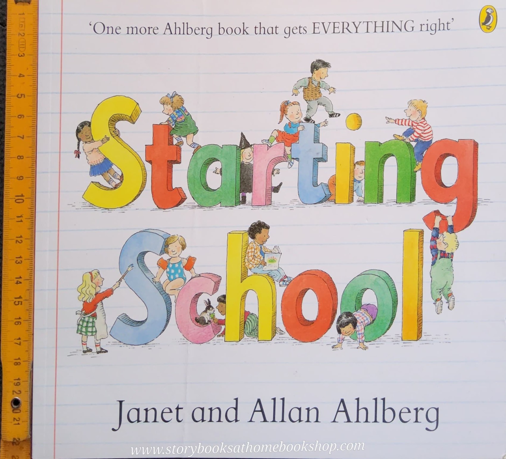 หนังสือนิทานปกอ่อน** 🍅🍅STARTING SCHOOL BY JANET AND ALLAN AHLERG