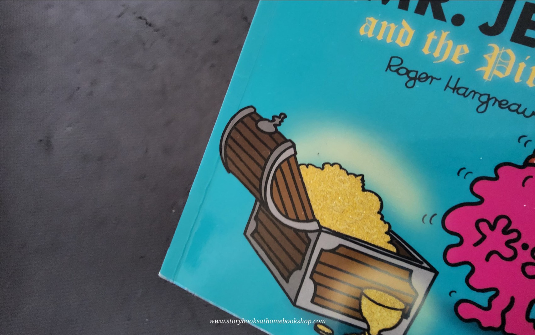 หนังสือ Bestseller Small book** **หนังสือนิทานปกอ่อน** 👉LITTLE MISS&MR.MEN👍 🍅🍅MR.JELLY AND THE PIRATES by Roger Hargreaues ปกกริทเตอร์