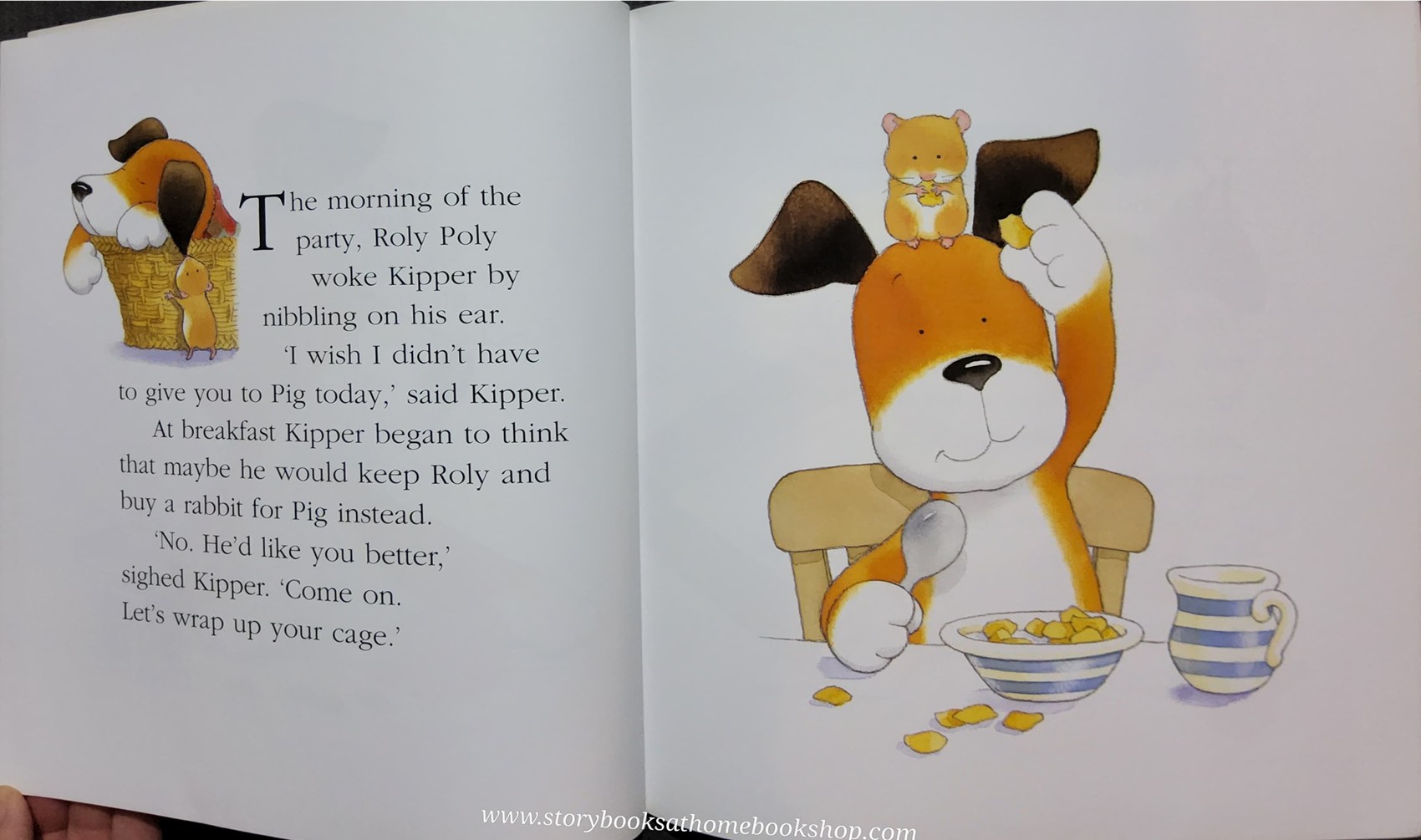 หนังสือนิทานปกอ่อน** 🍅🍓KIPPER AND ROLY BY MICK INKPEN♥️♥️