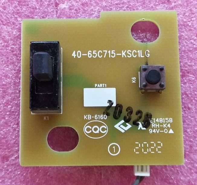 ตัวรับรีโมท /คีย์ทัช /คีย์คอนโทรล TCL (ทีซีแอล) มือสองพร้อมใช้งาน 43LINE TV