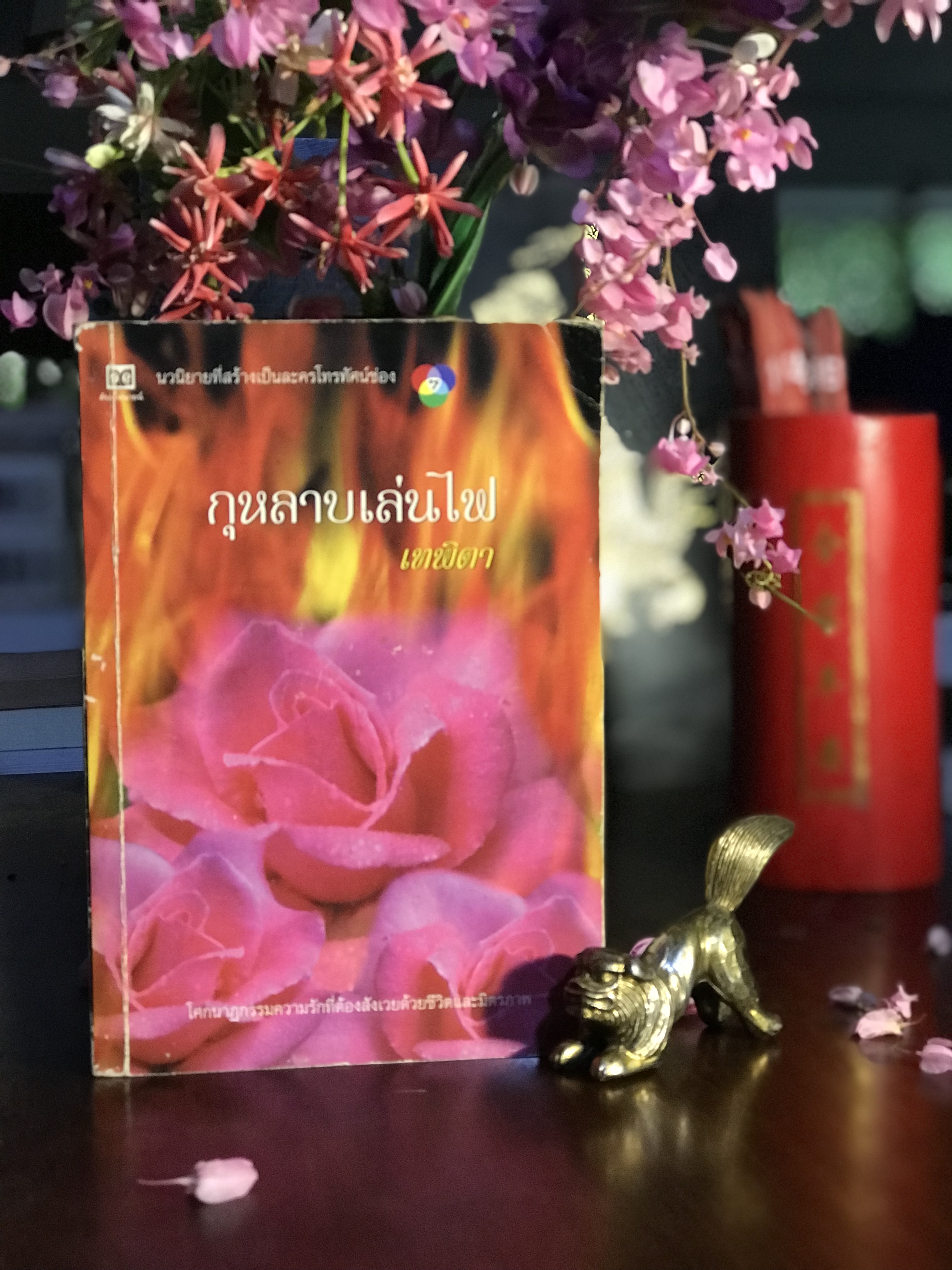 กุหลาบเล่นไฟ ผู้เขียน: เทพิตา สำนักพิมพ์: ดับเบิ้ลนายน์ | H15