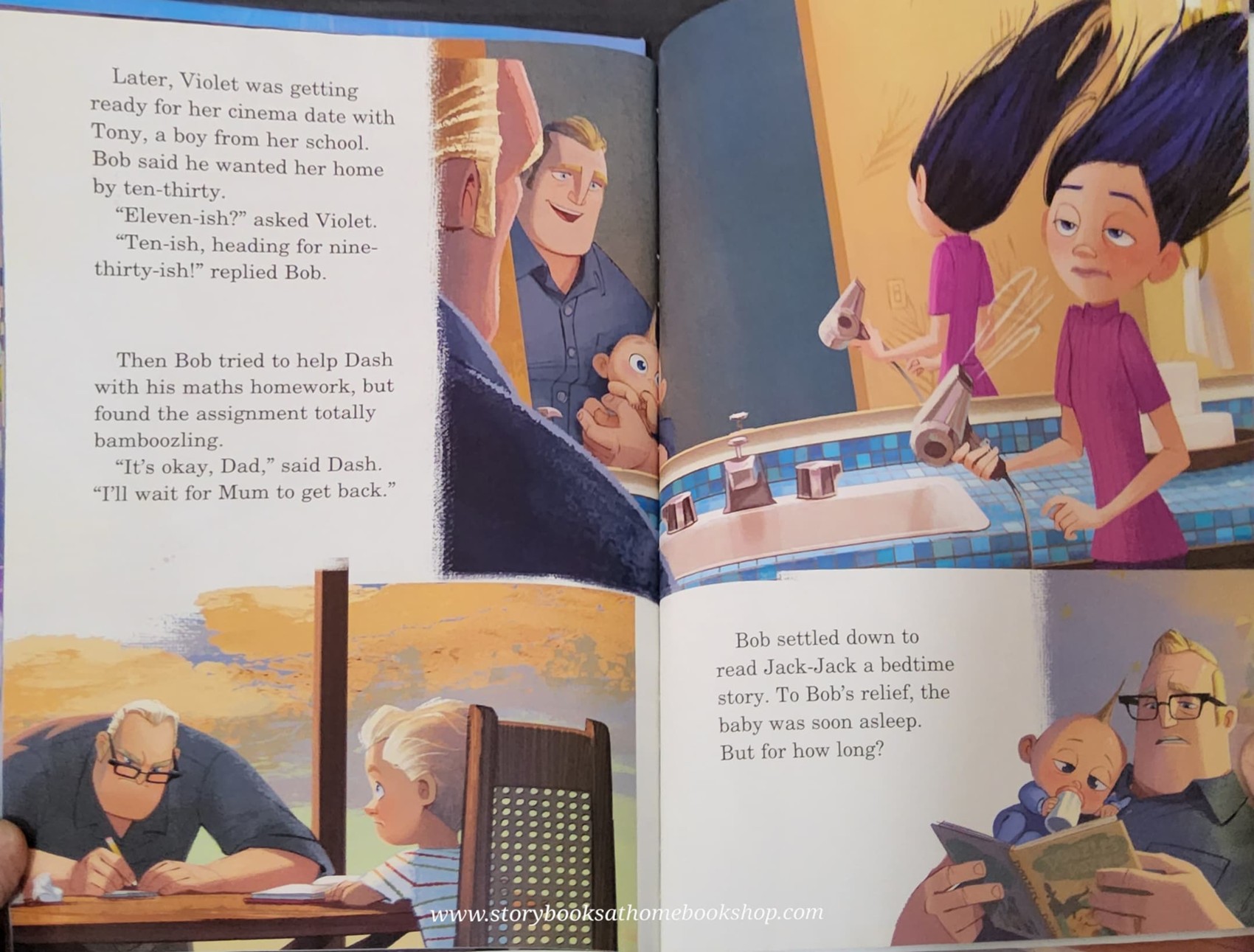 หนังสือนิทานปกแข็ง** ♥️DISNEY PIXAR INCREDEBLES2