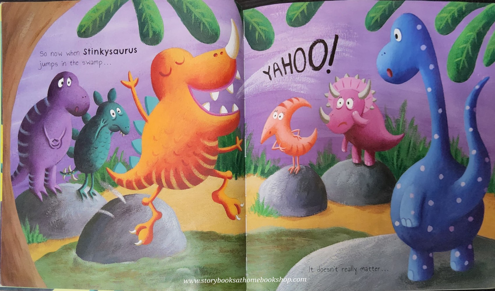 หนังสือนิทานปกอ่อน** 🍅🍅YIKES,STINKYSAURUS!