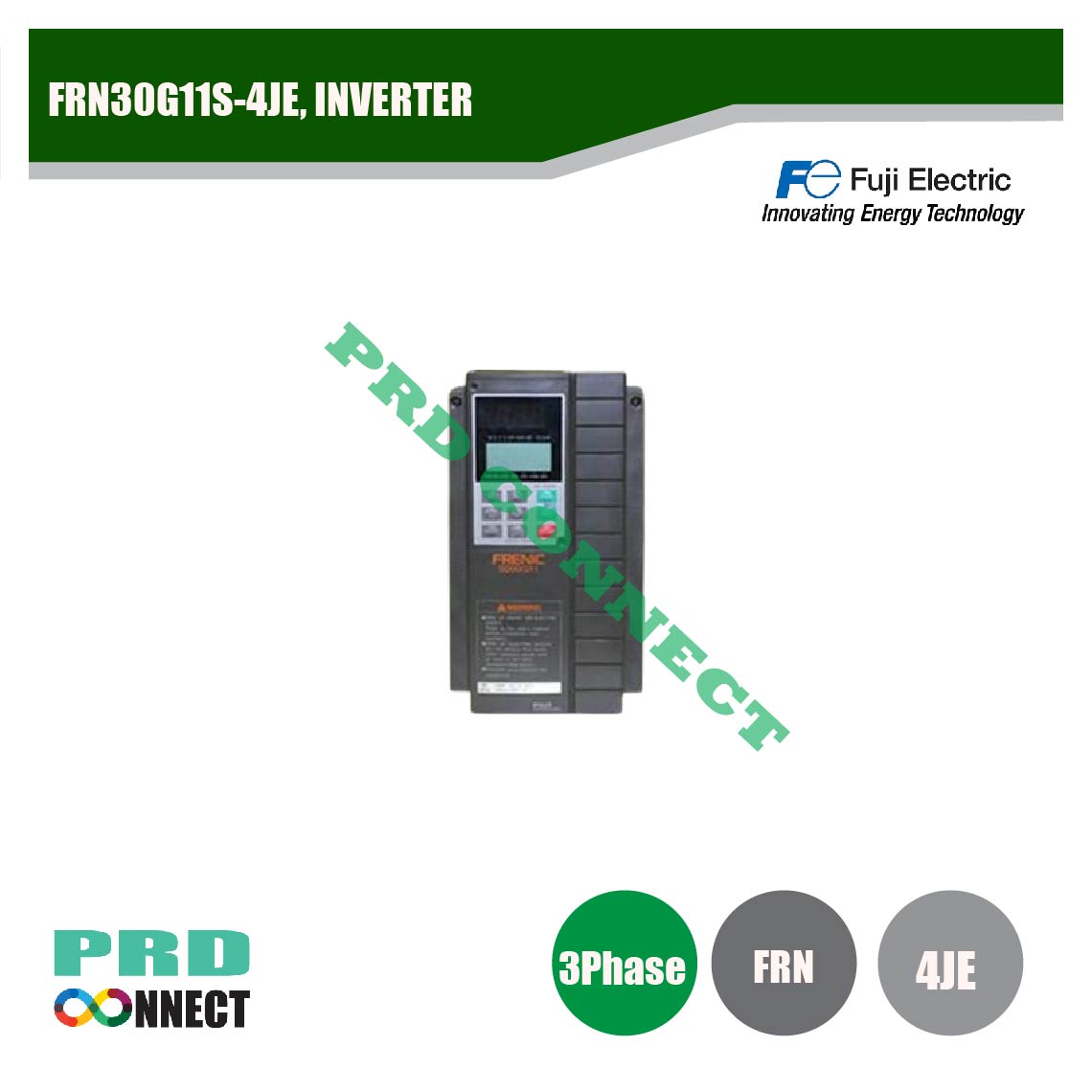 FRN30G11S-4JE, INVERTER, FUJI ELECTRIC