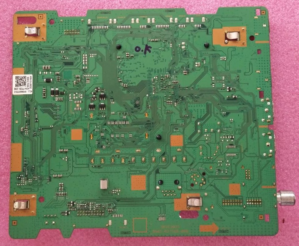 เมนบอร์ดทีวีซัมซุง(TV Samsung) มือสองพร้อมใช้งาน พาร์ท BN94-15360N ใช้ได้กับรุ่น UA50TU8000KXXT UA50TU8100KXXT (ใช้กับเวอร์ชั่น YB01 และตรงพาร์ทเท่านั้น)