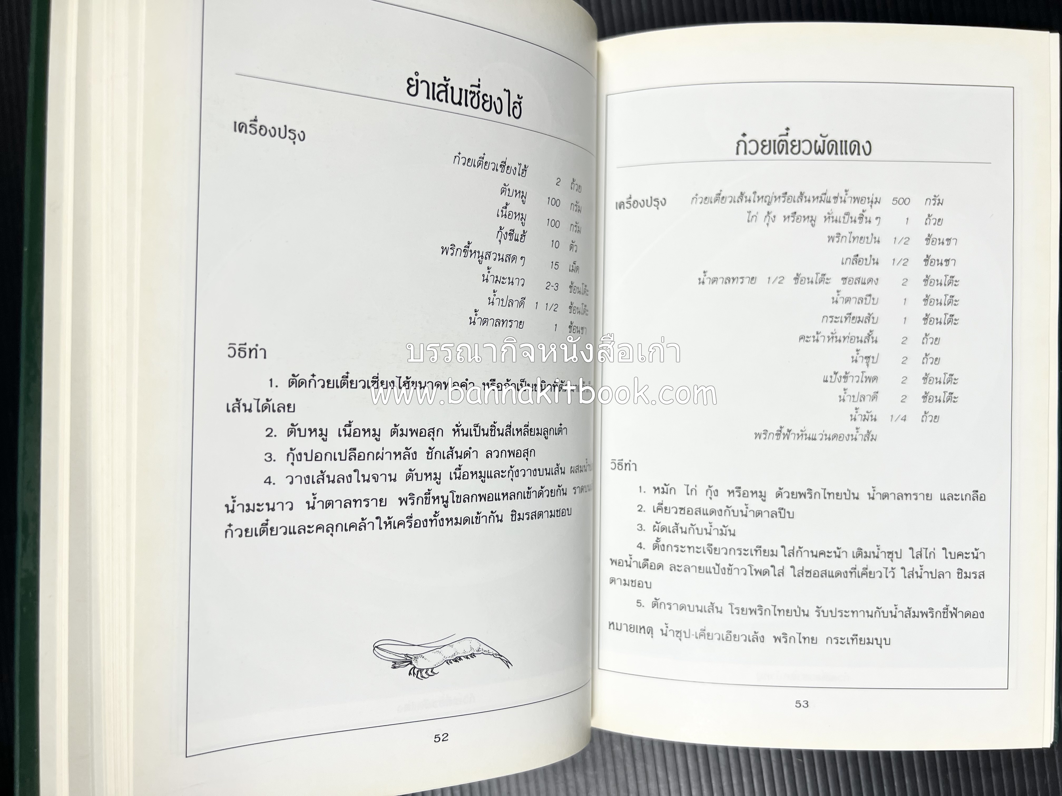 ก๋วยเตี๋ยว โดย : อาจารย์ศรีสมร คงพันธุ์.