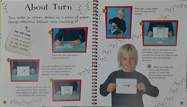 KNOWLEDGE BOOK** 🍅🍓FIRST MAGIC TRICKS