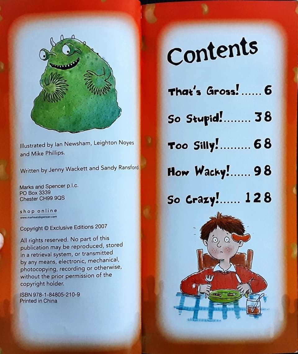 หนังสือนิทานปกอ่อน ** 🍅🍓 Very Wacky Jokes