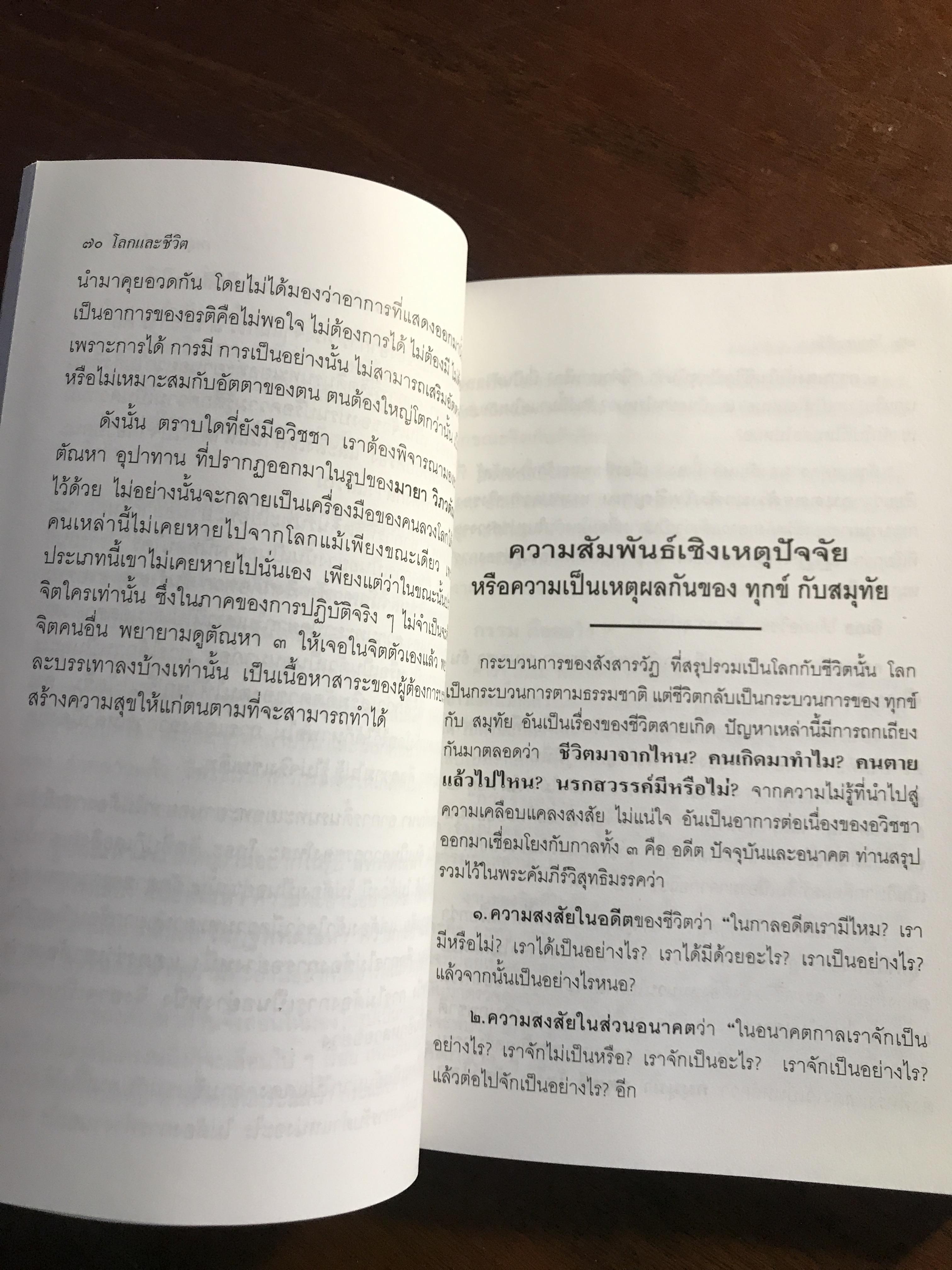 โลกและชีวิตในวิถีแห่งธรรม ผู้เขียน: พระราชธรรมนิเทศ งัดบบวรนิเวศวิหาร ➡️ FTN1