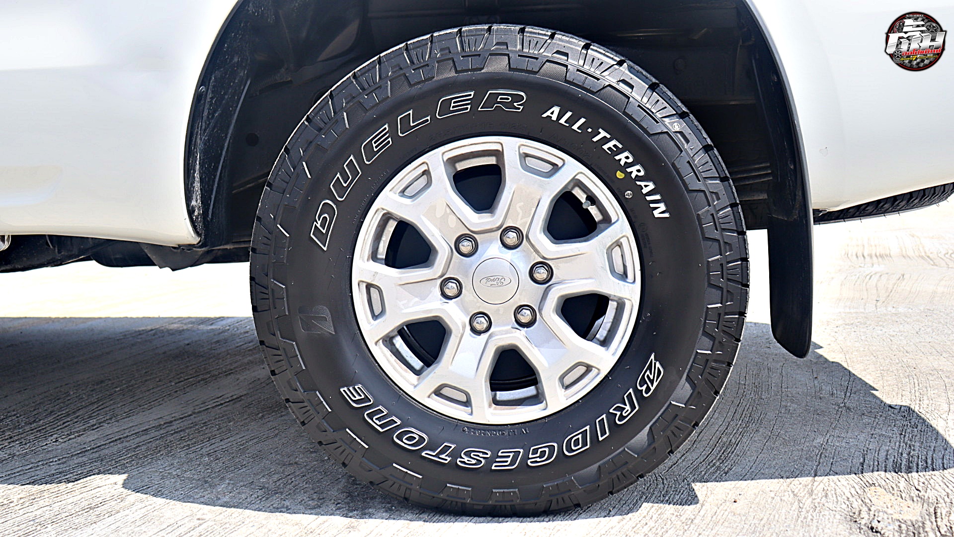 FORD RANGER เปลี่ยนยาง BRIDGESTONE Dueler AT002 265/70R16 112S